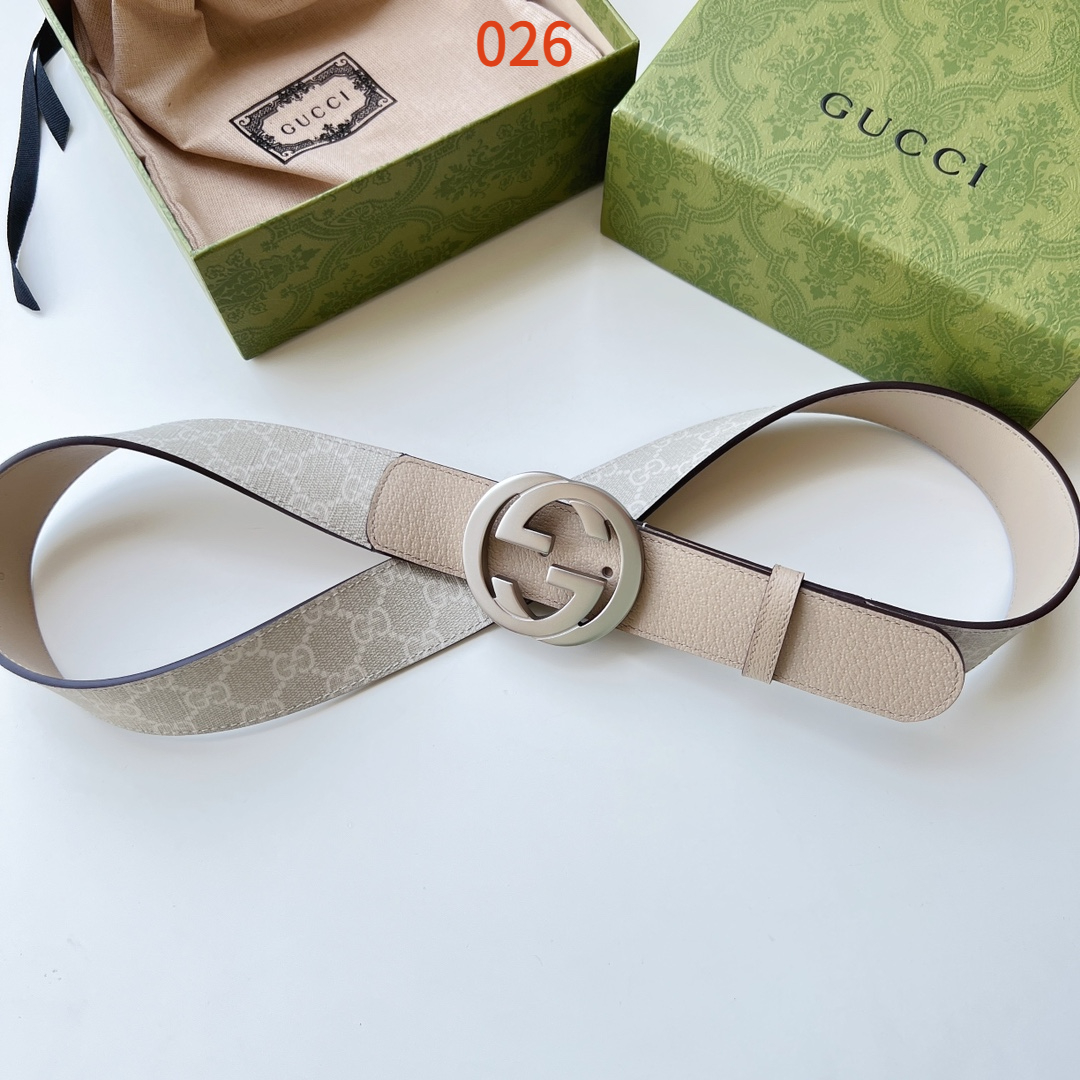 AAAA quality belt,2022 style,without box,GB60 024 025 026 - qinlai888