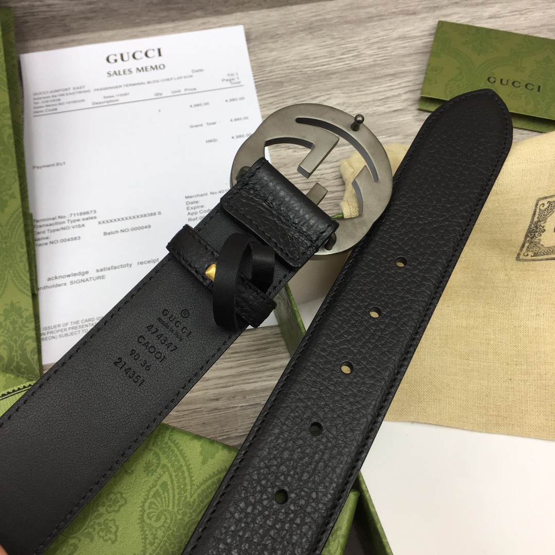 AAAA quality belt,4.0cm wide,without box,GB60 046 047 - qinlai888