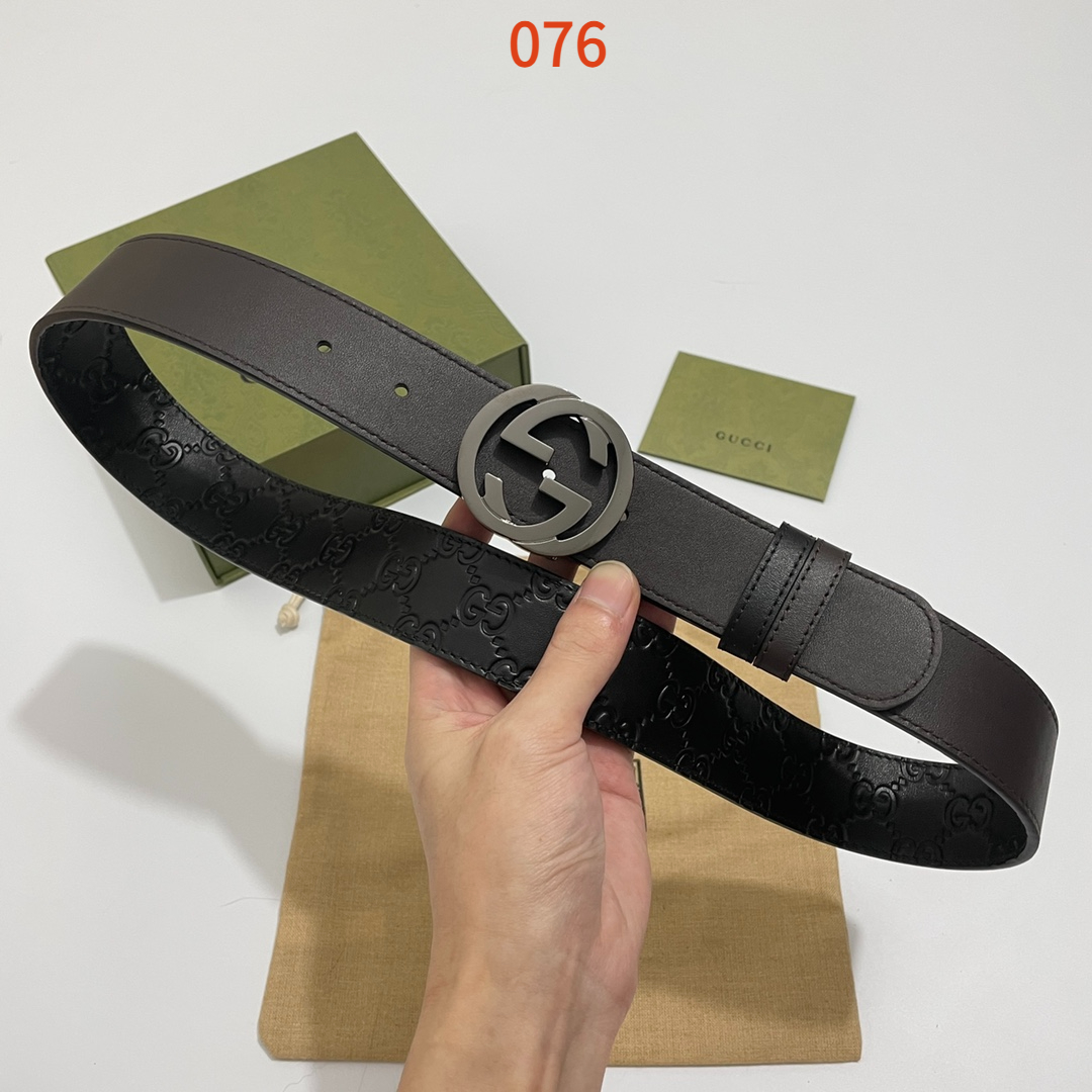 AAAA quality belt,3.7cm wide,without box,GB60 076 - qinlai888