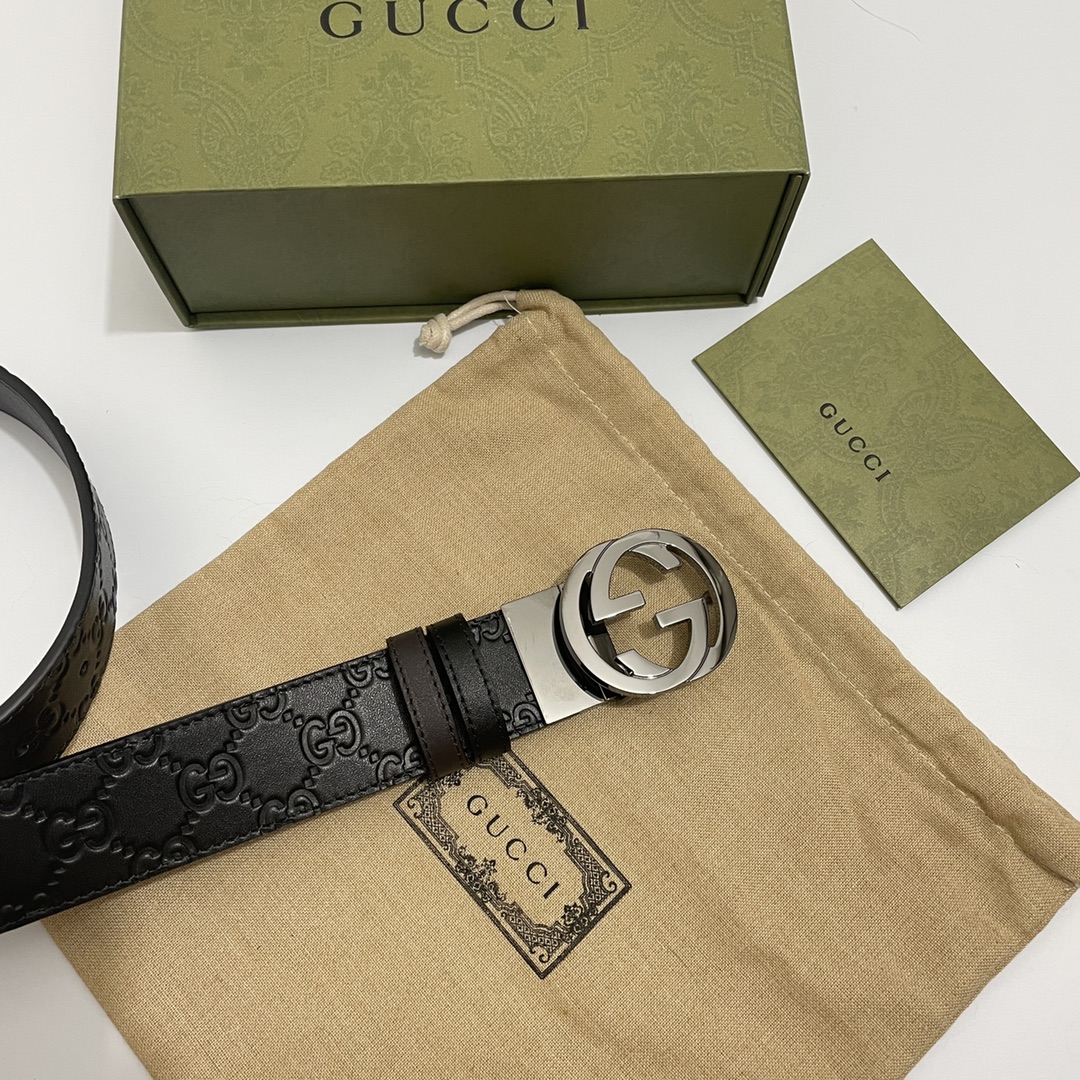 AAAA quality belt,3.7cm wide,without box,GB60 076 - qinlai888