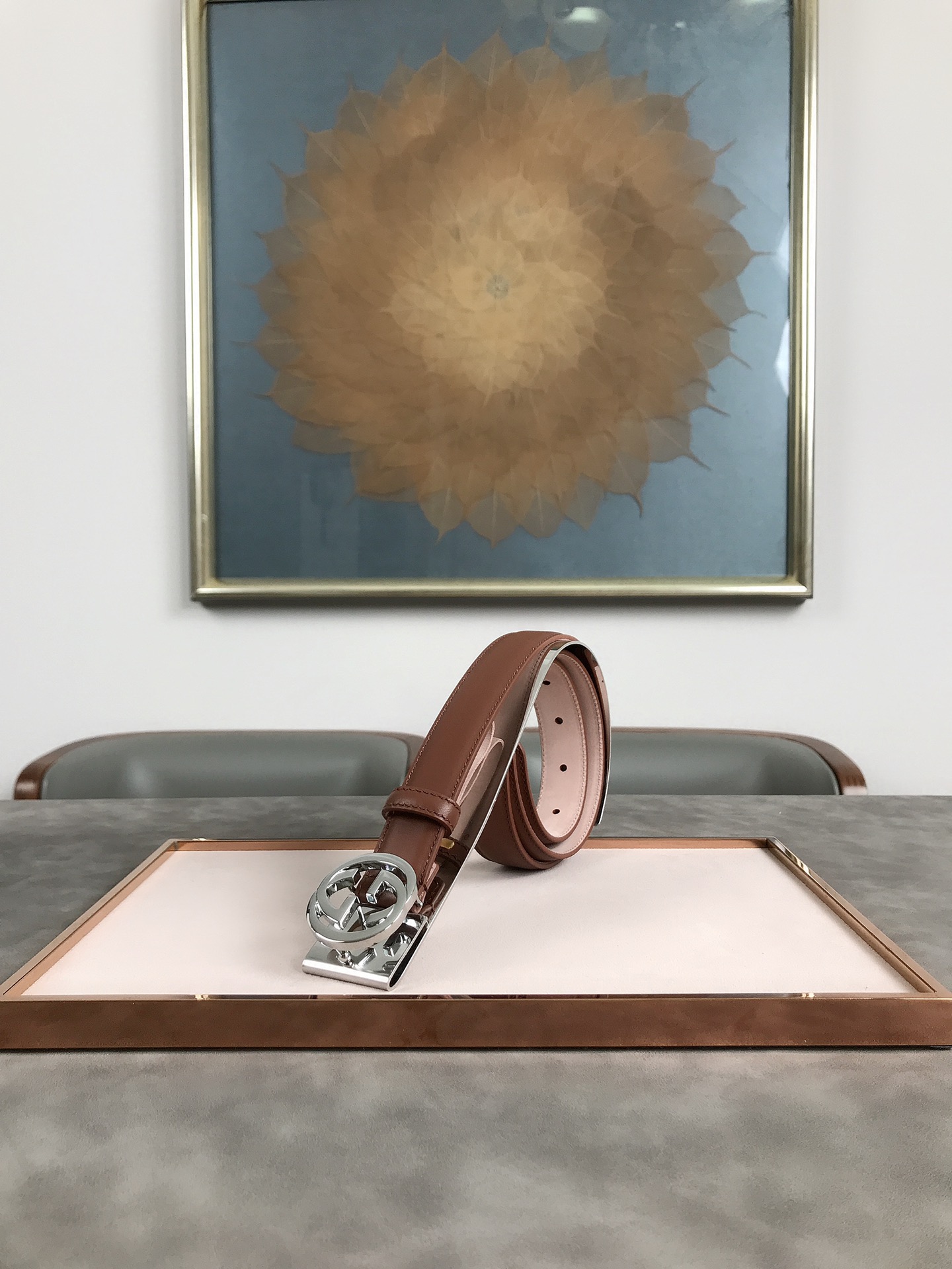 AAAA quality belt,2.5cm wide,without box,GB60 058 - qinlai888