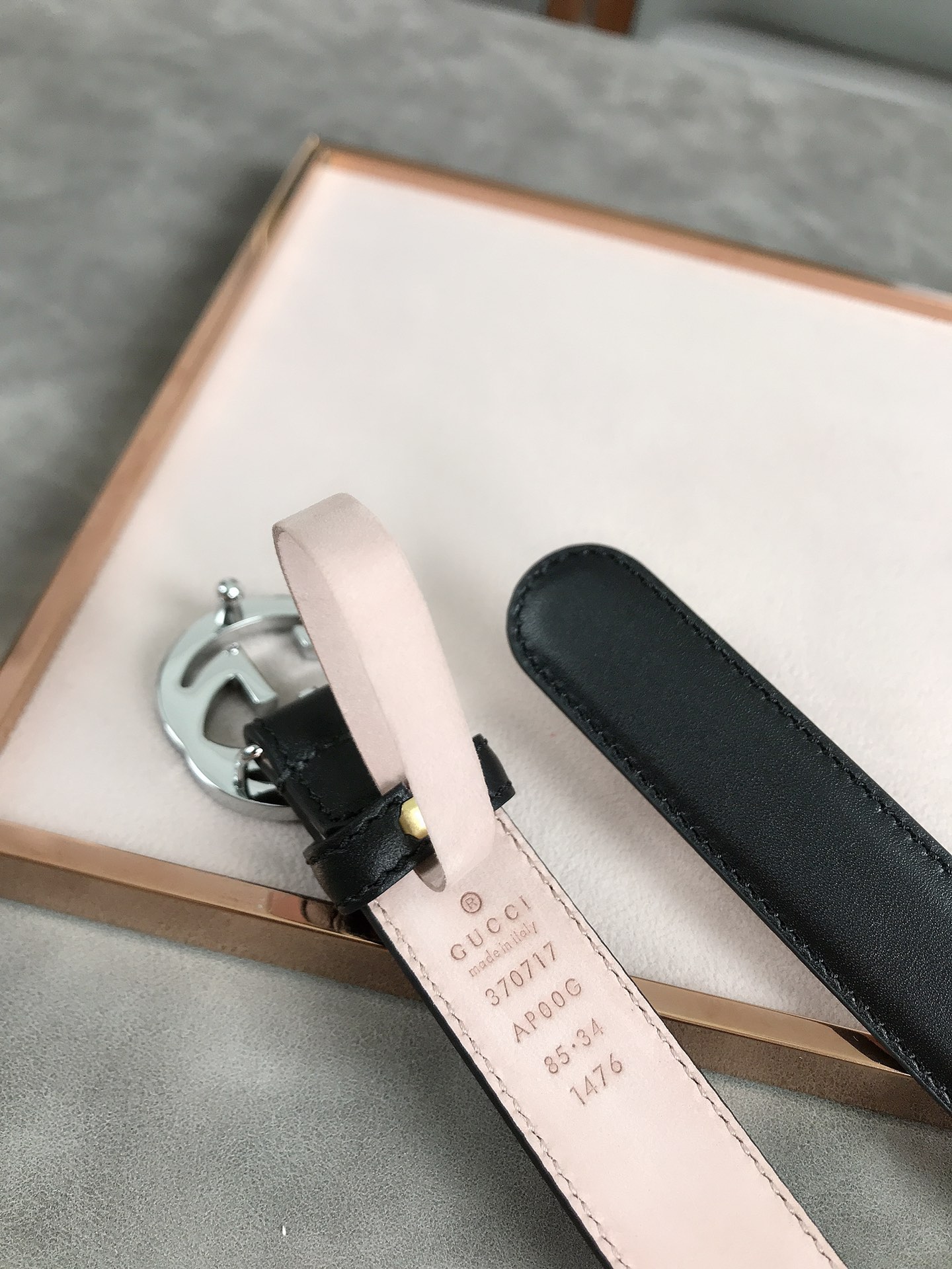 AAAA quality belt,2.5cm wide,without box,GB60 057 - qinlai888