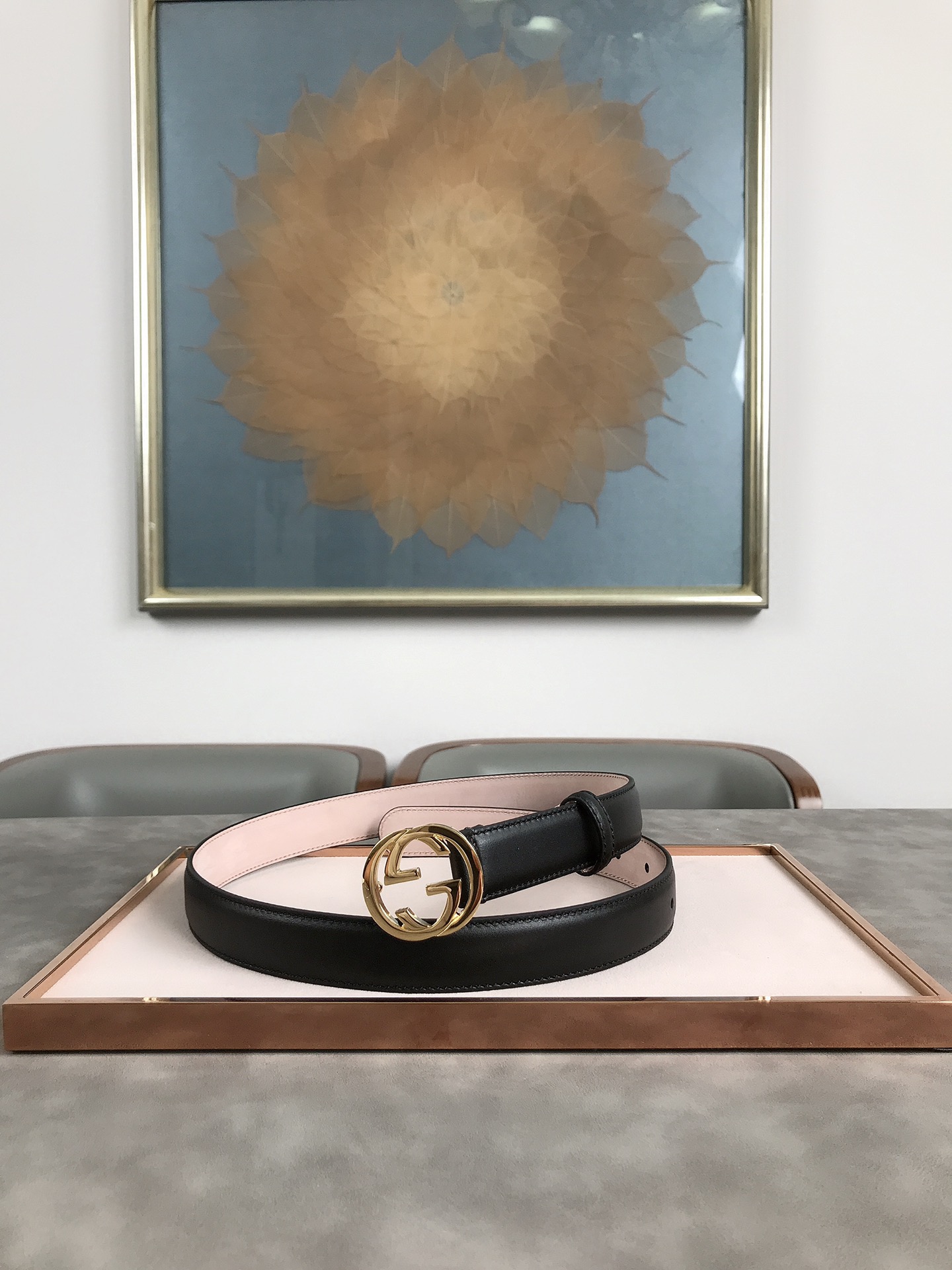 AAAA quality belt,2.5cm wide,without box,GB60 056 - qinlai888