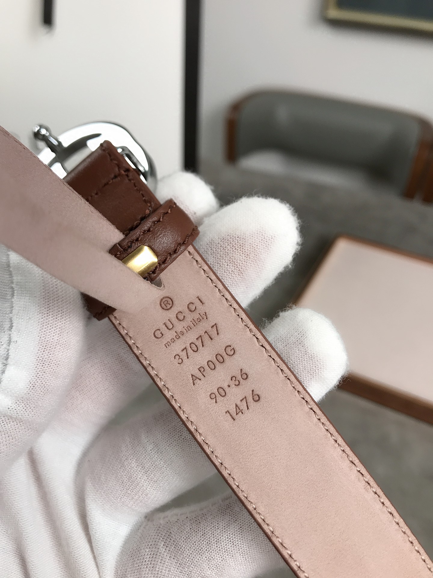 AAAA quality belt,2.5cm wide,without box,GB60 058 - qinlai888