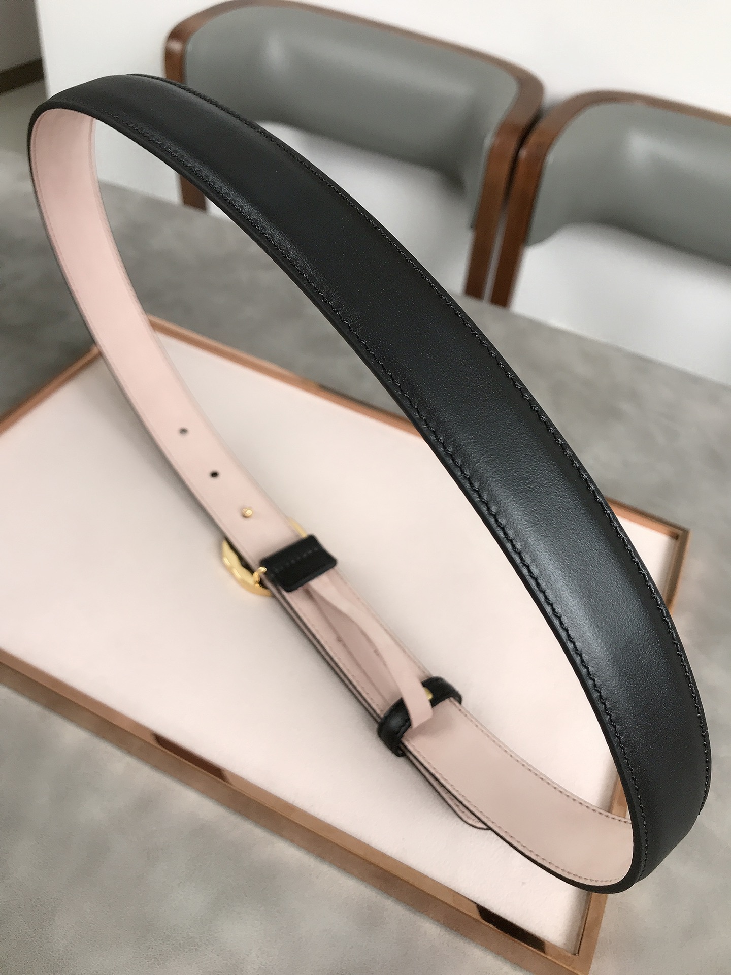 AAAA quality belt,2.5cm wide,without box,GB60 056 - qinlai888