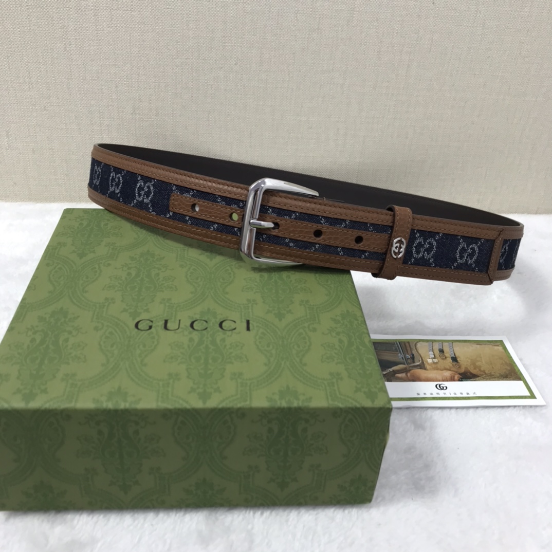AAAA quality belt,3.8cm wide,without box,GB60 055 - qinlai888