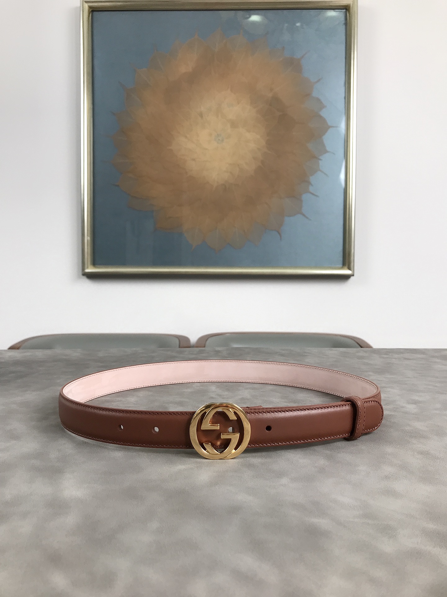 AAAA quality belt,2.5cm wide,without box,GB60 059 - qinlai888