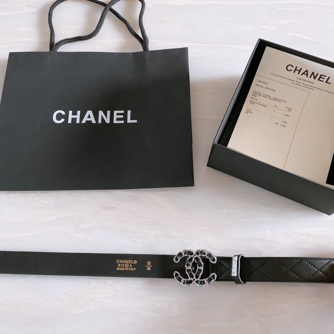 AAAA quality belt,3.0cm wide,without box,CB60 038 - qinlai888