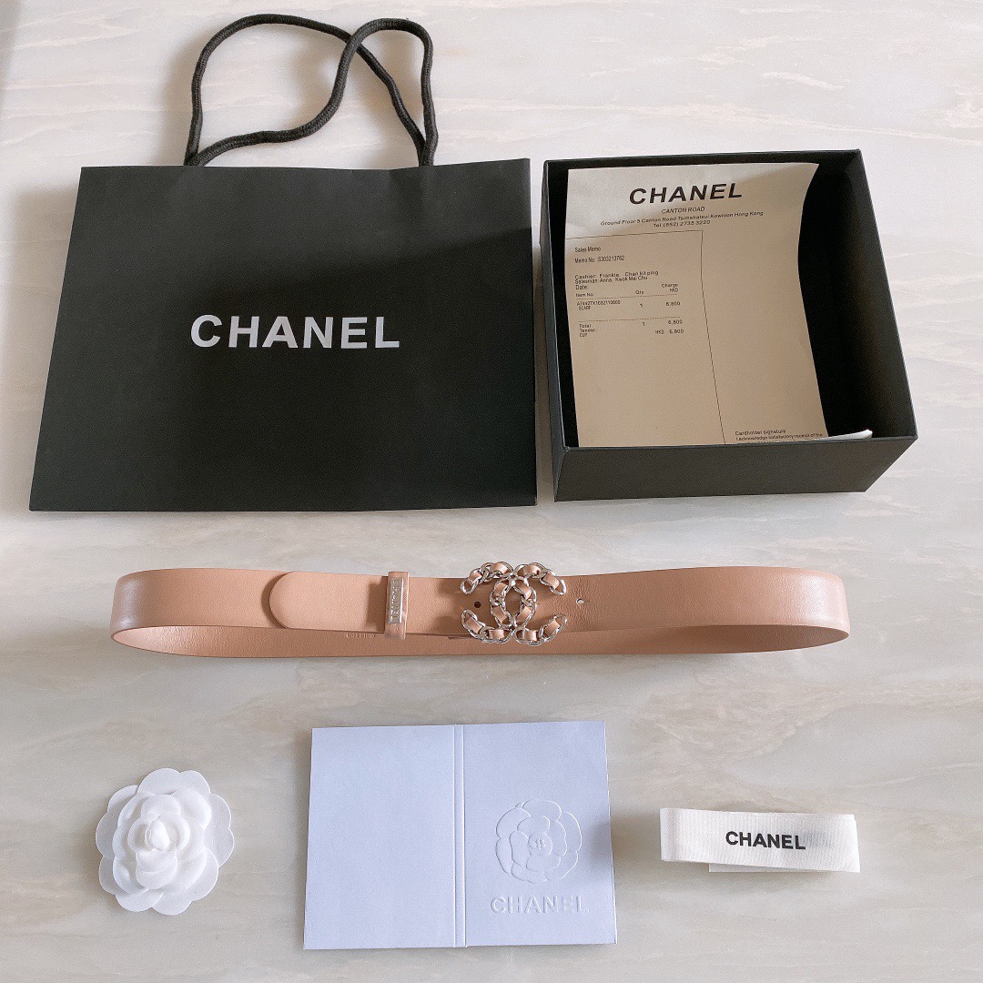 AAAA quality belt,3.0cm wide,without box,CB60 037 - qinlai888