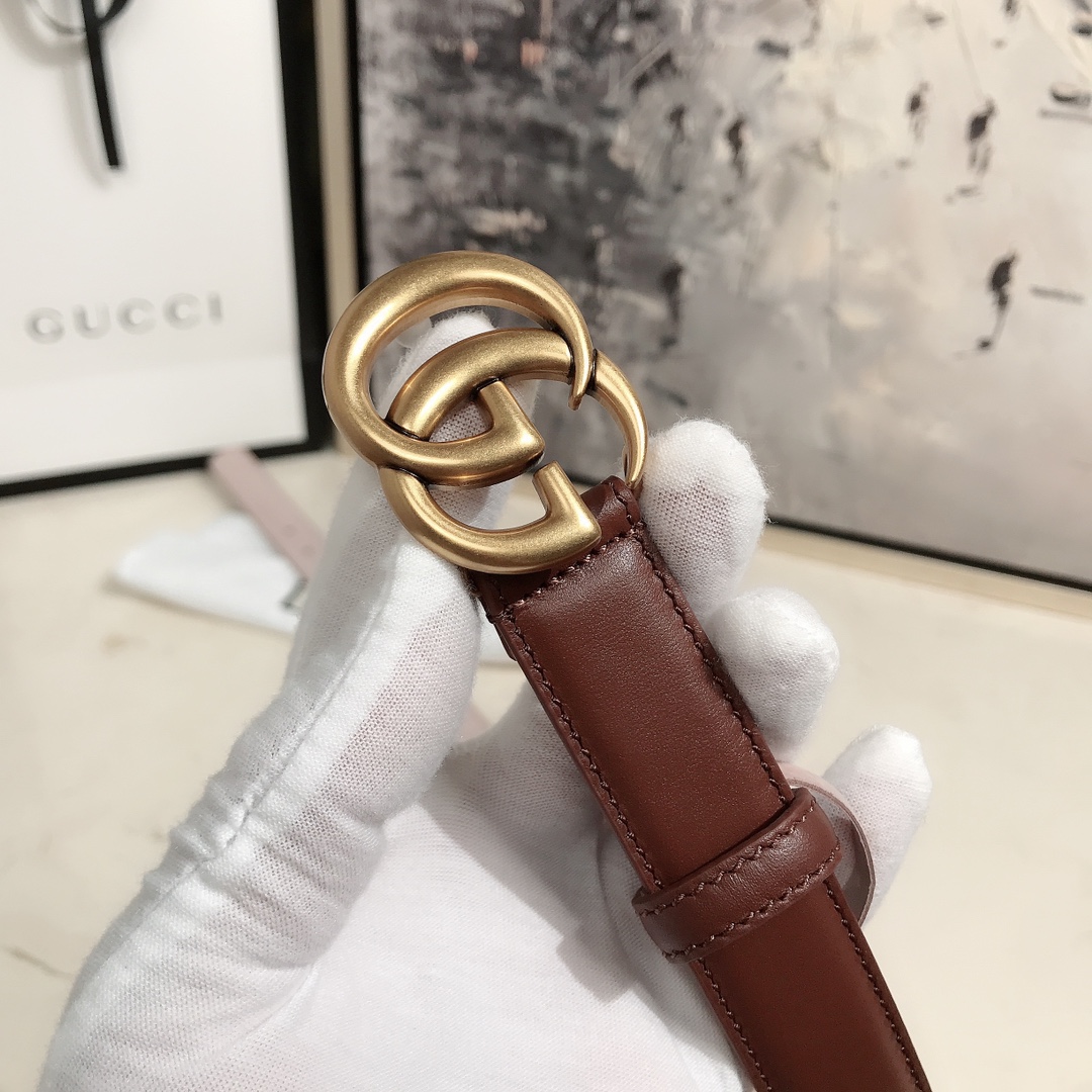 AAAA quality belt,2.5cm wide,without box,GB60 060 - qinlai888