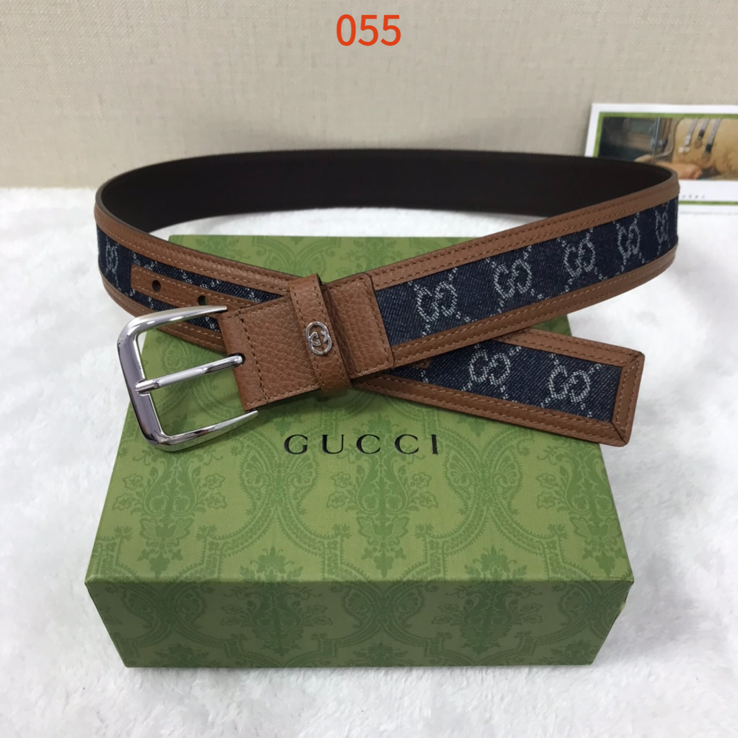 AAAA quality belt,3.8cm wide,without box,GB60 055 - qinlai888