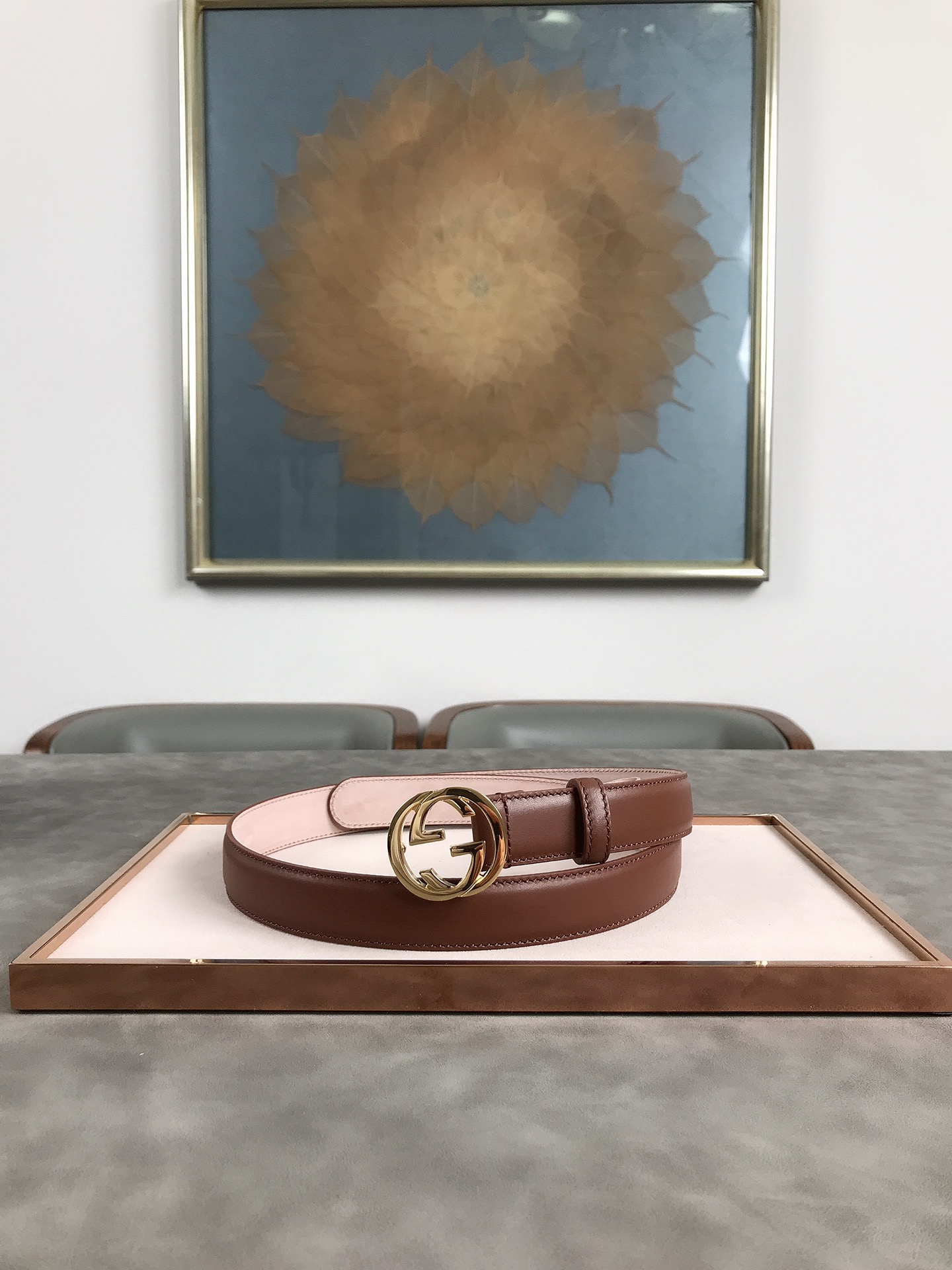 AAAA quality belt,2.5cm wide,without box,GB60 059 - qinlai888