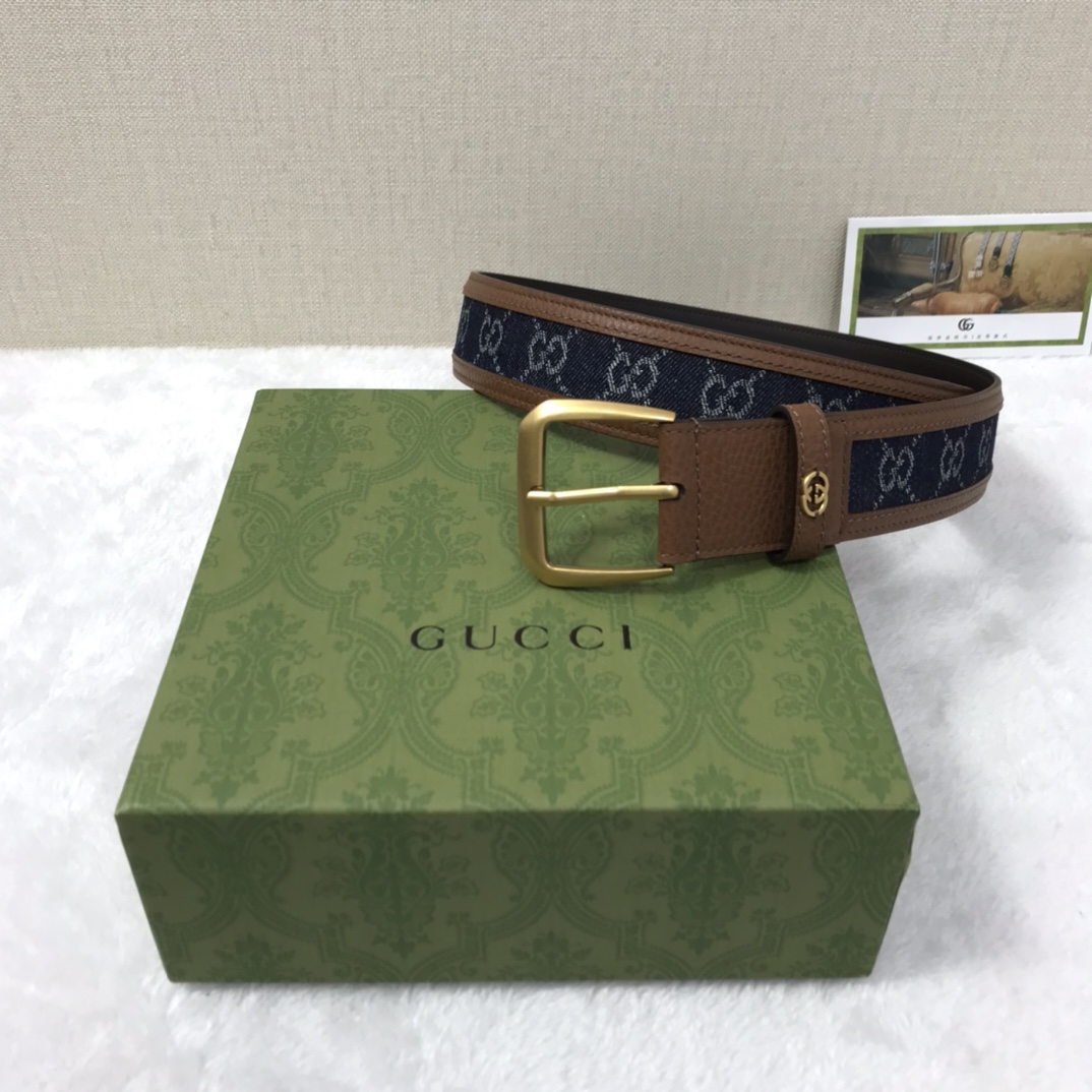 AAAA quality belt,3.8cm wide,without box,GB60 056 - qinlai888