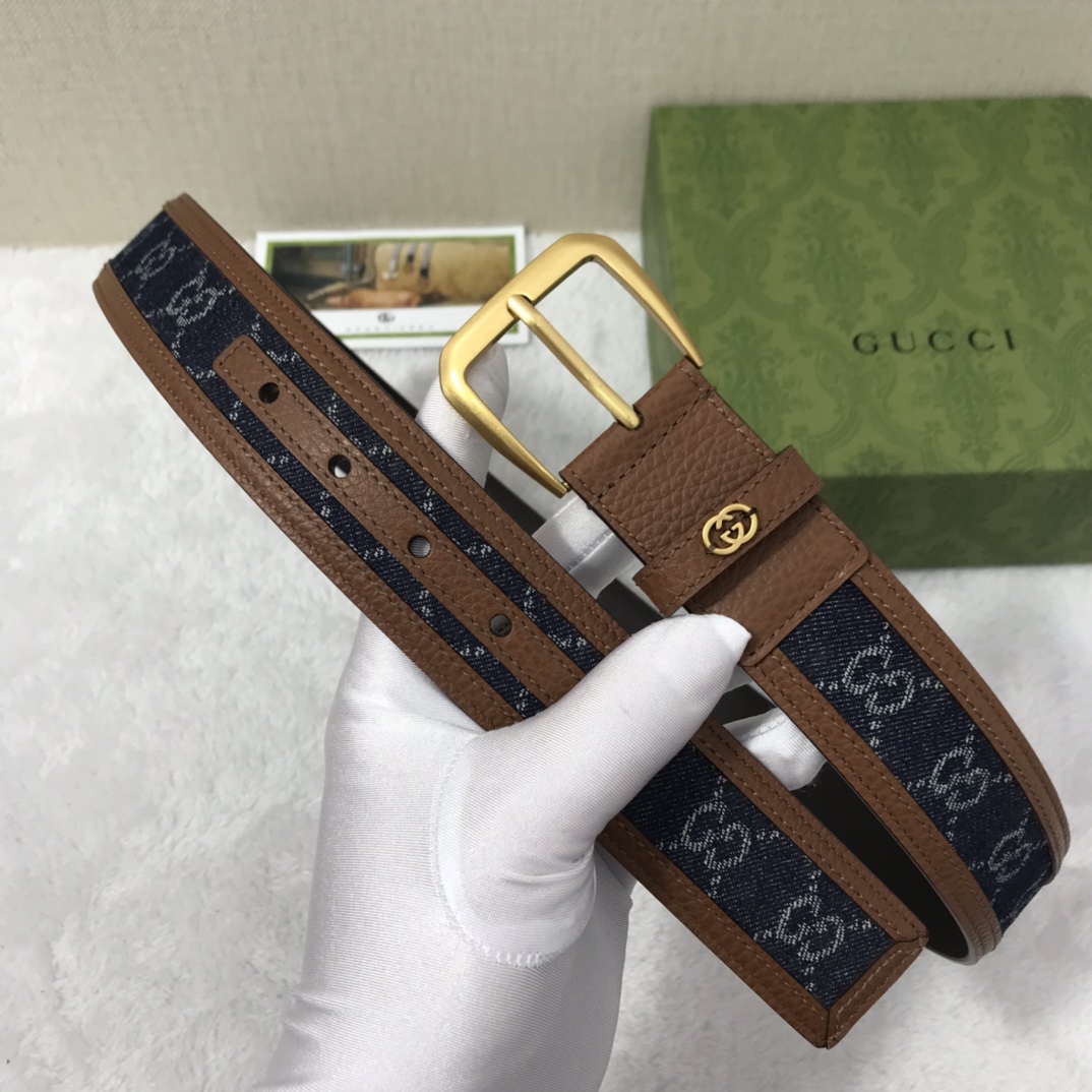 AAAA quality belt,3.8cm wide,without box,GB60 056 - qinlai888