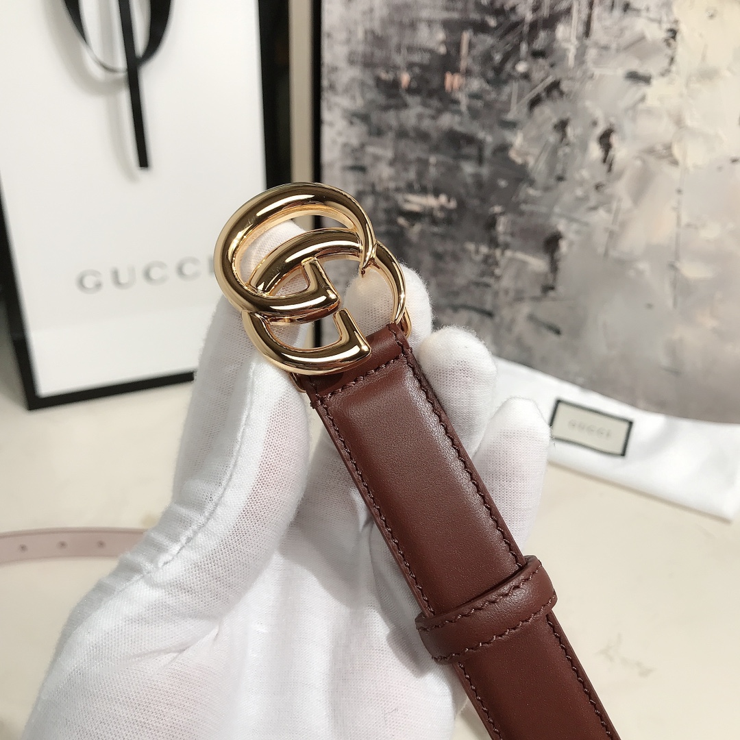 AAAA quality belt,2.5cm wide,without box,GB60 060 - qinlai888