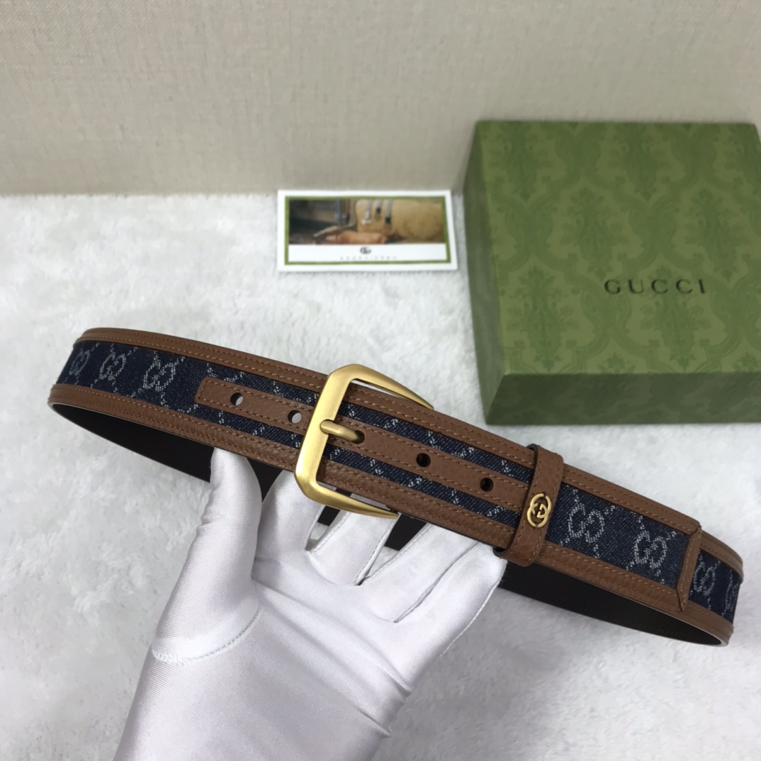 AAAA quality belt,3.8cm wide,without box,GB60 056 - qinlai888