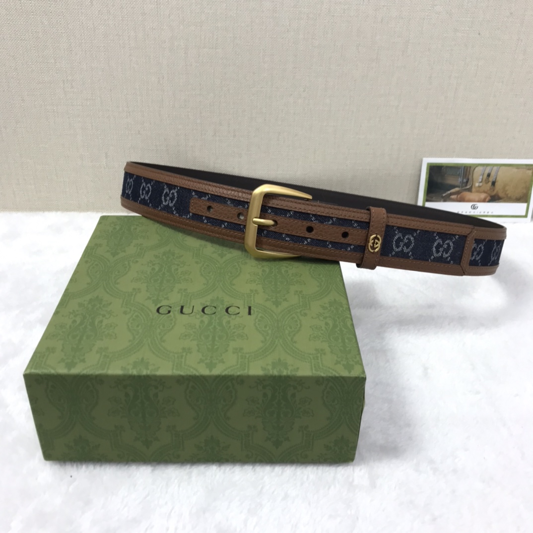 AAAA quality belt,3.8cm wide,without box,GB60 056 - qinlai888