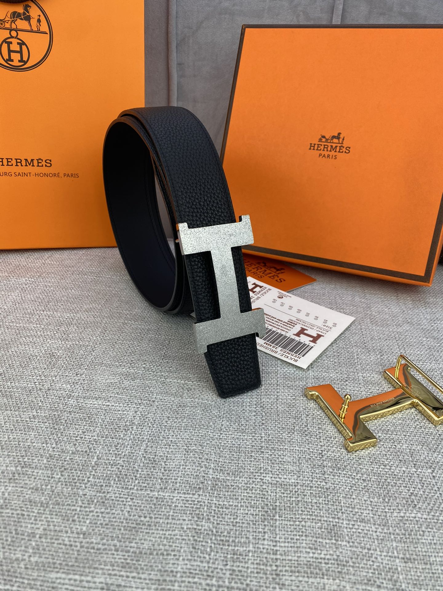 AAAA quality belt,3.8cm wide,without box,HB60 086 087 - qinlai888