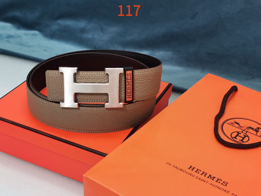 AAAA quality belt,3.8cm wide,without box,HB60 117 - qinlai888