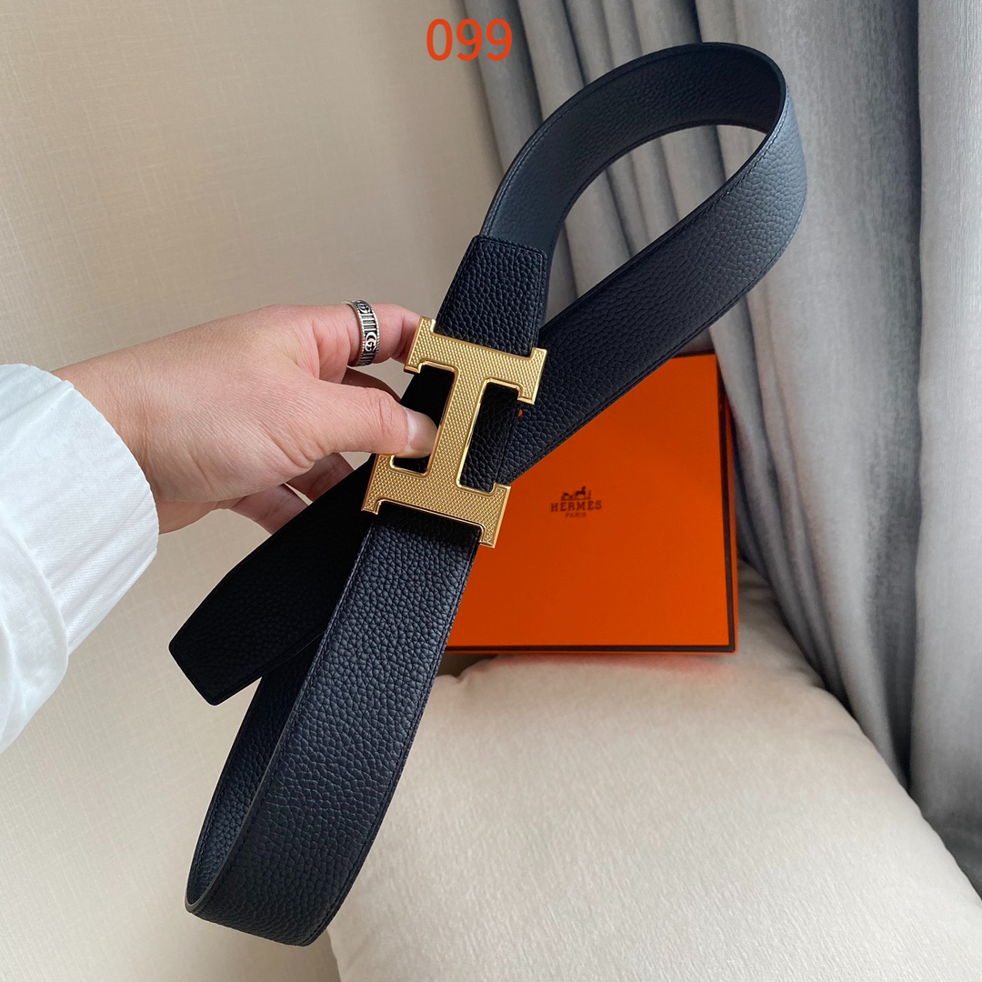 AAAA quality belt,3.8cm wide,without box,HB60 098 099 - qinlai888