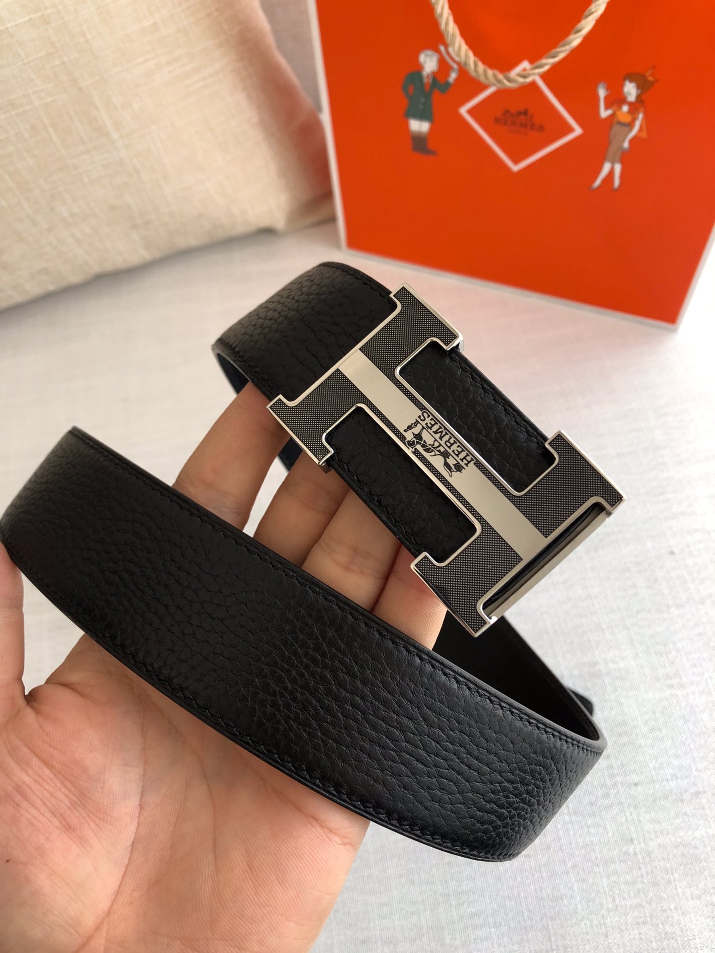 AAAA quality belt,3.9cm wide,without box,HB60 107 - qinlai888