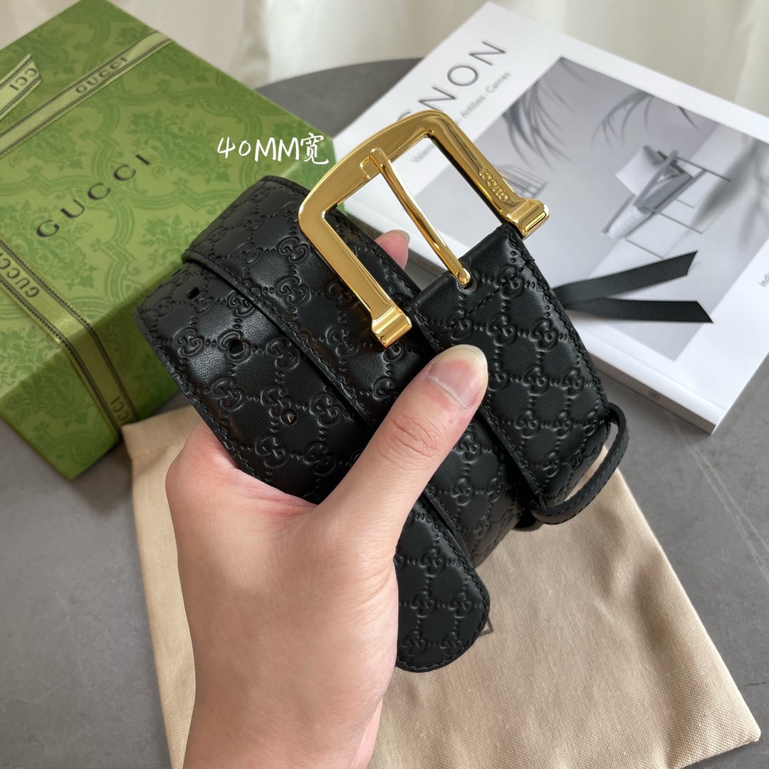 AAAA quality belt,4.0cm wide,without box,GB60 113 - qinlai888