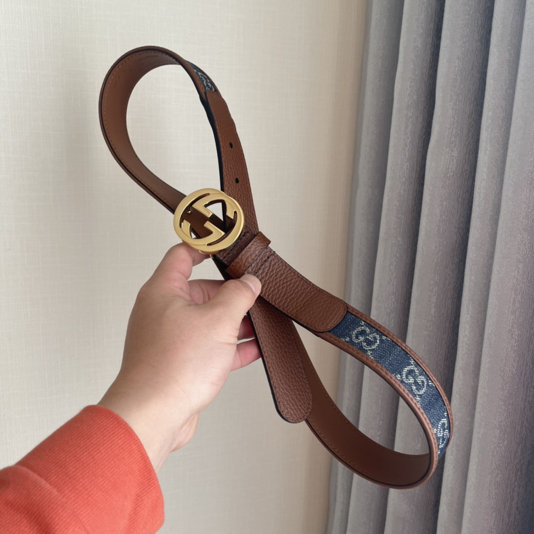 AAAA quality belt,3.0cm wide,without box,GB60 080 - qinlai888