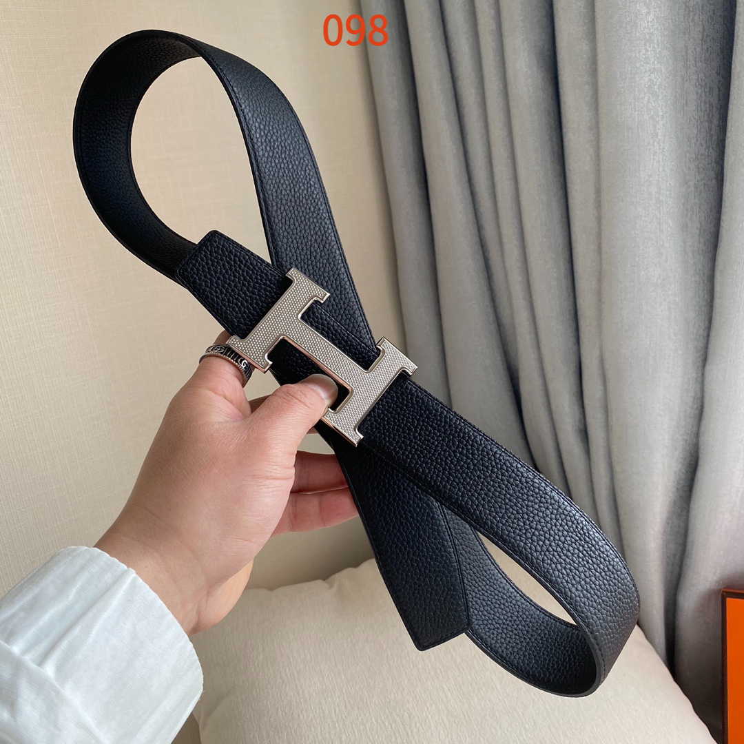 AAAA quality belt,3.8cm wide,without box,HB60 098 099 - qinlai888