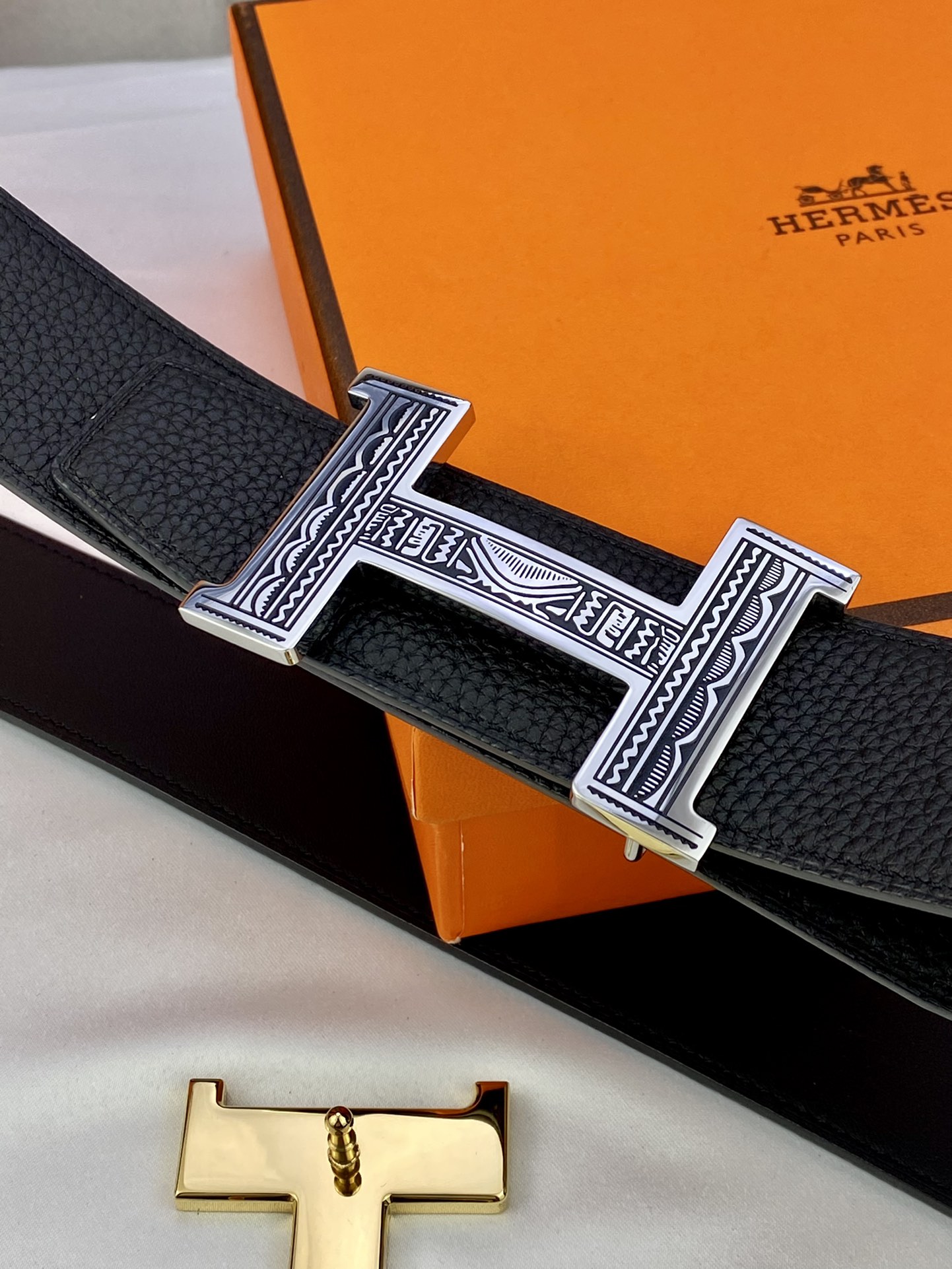 AAAA quality belt,3.8cm wide,without box,HB60 088 089 - qinlai888