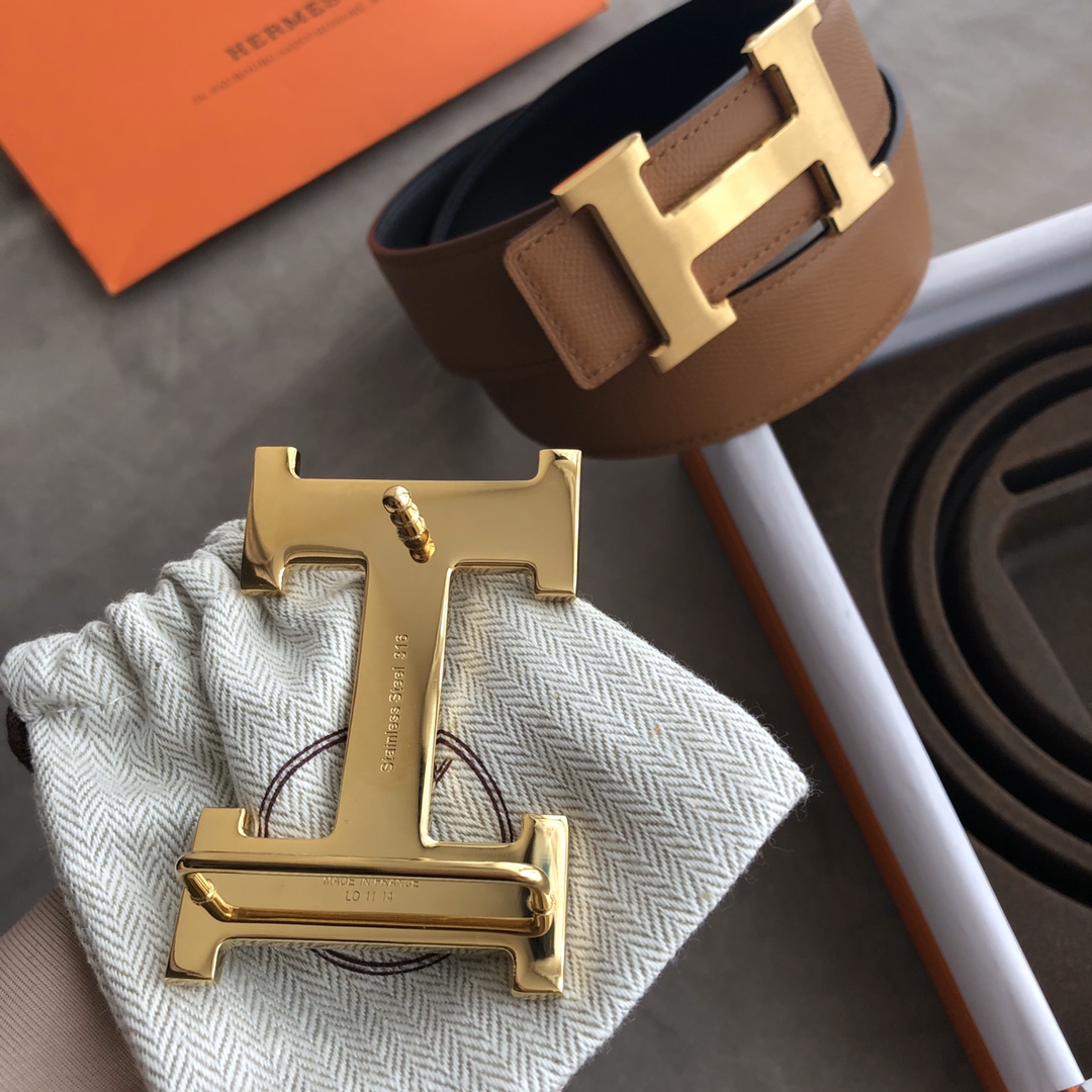 AAAA quality belt,3.8cm wide,without box,HB60 105 - qinlai888