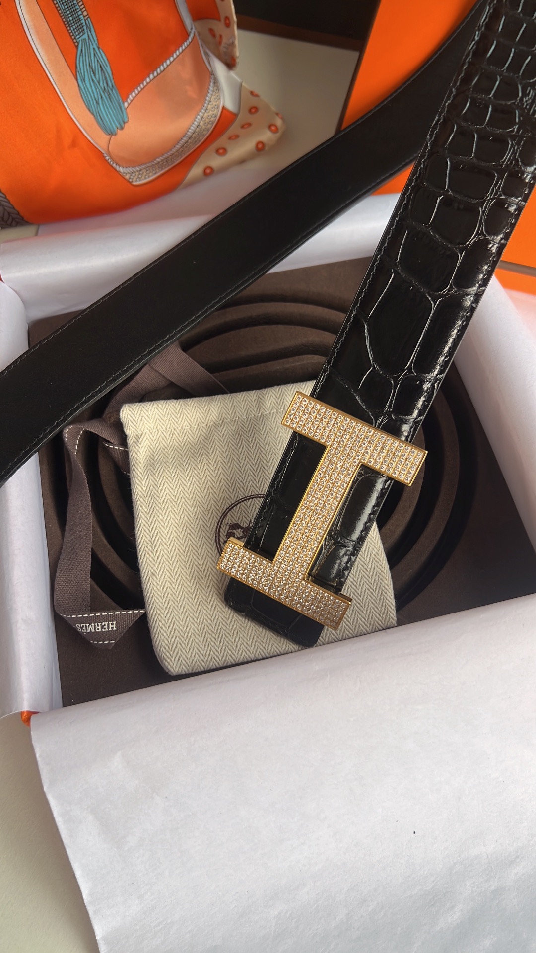 AAAA quality belt,without box,HB60 104 - qinlai888