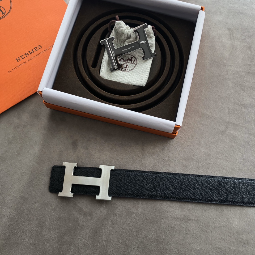 AAAA quality belt,3.8cm wide,without box,HB60 106 - qinlai888