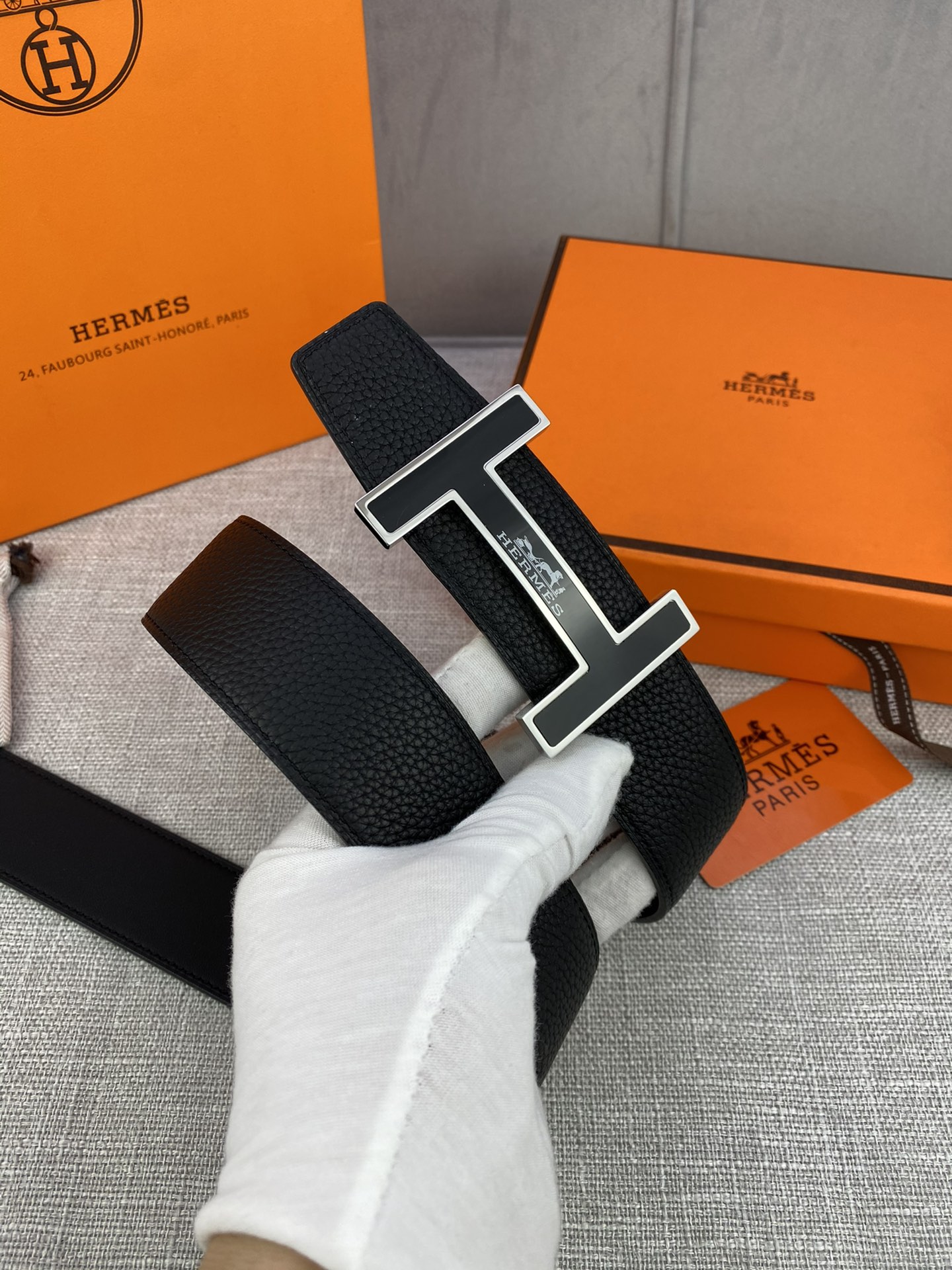 AAAA quality belt,3.8cm wide,without box,HB60 119 120 - qinlai888