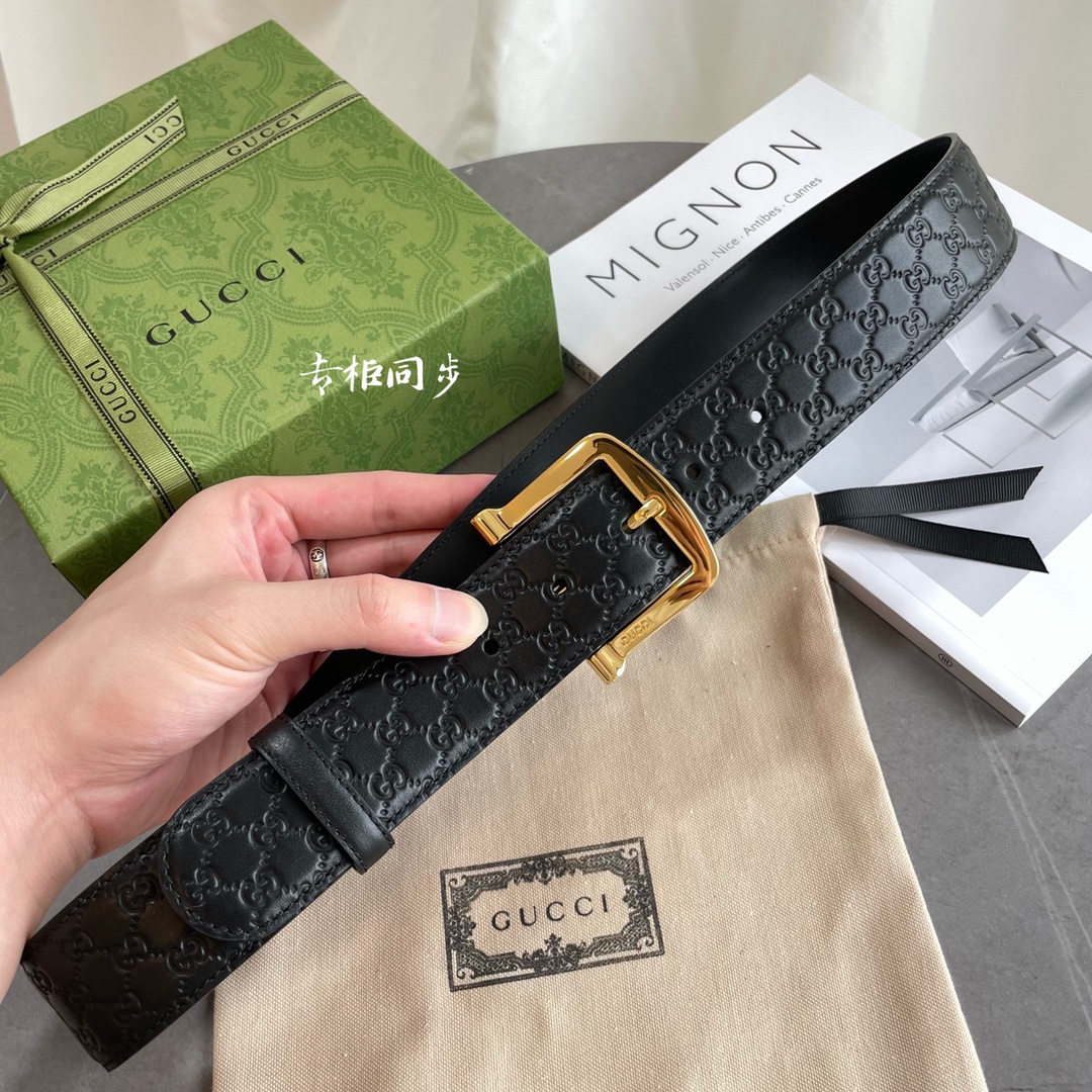 AAAA quality belt,4.0cm wide,without box,GB60 113 - qinlai888