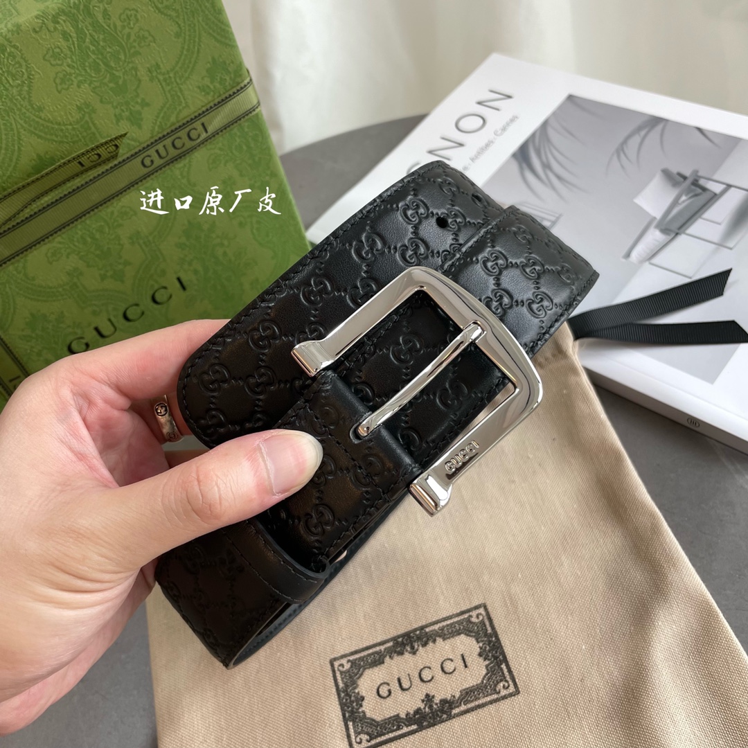 AAAA quality belt,4.0cm wide,without box,GB60 114 - qinlai888