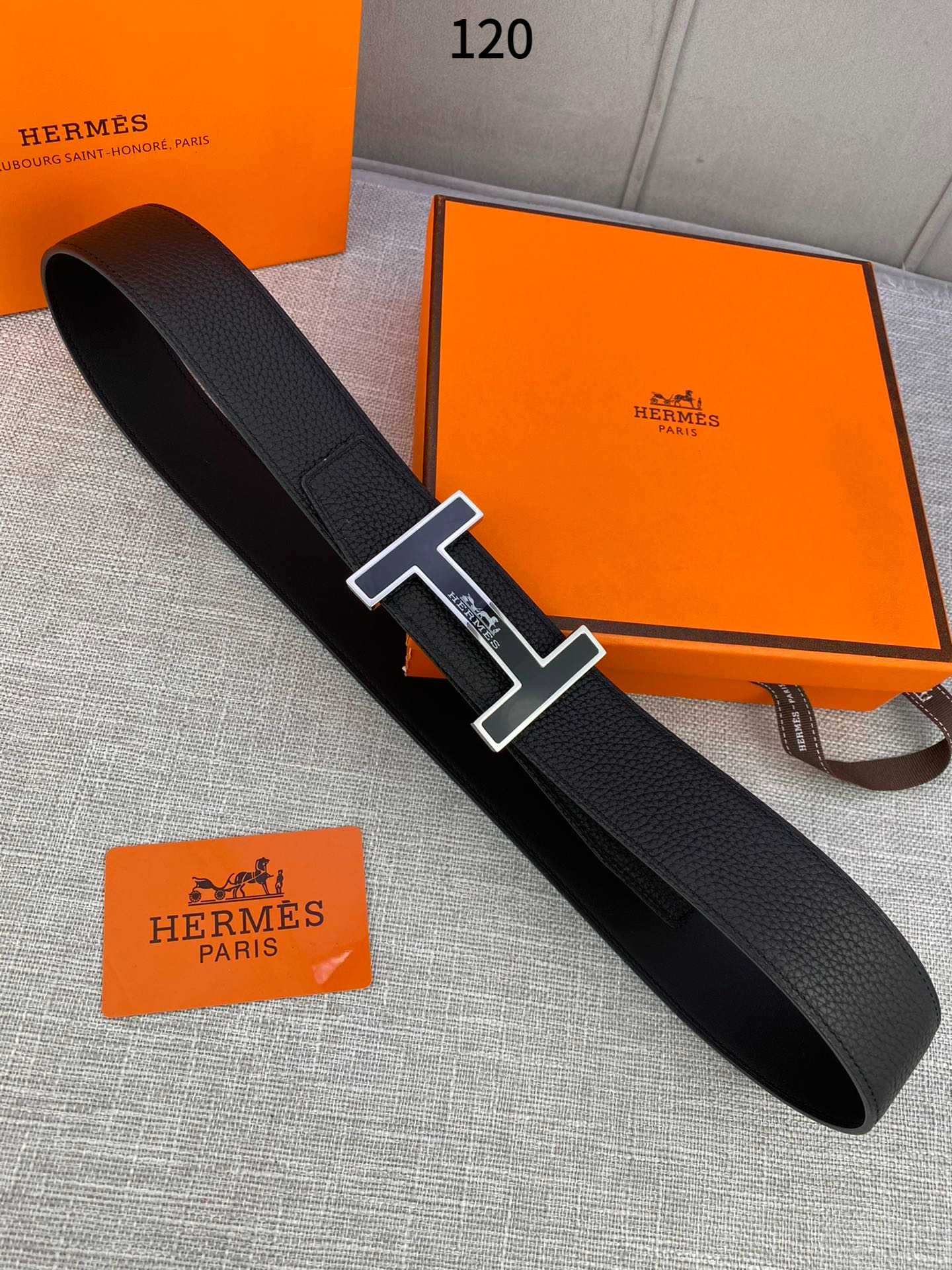 AAAA quality belt,3.8cm wide,without box,HB60 119 120 - qinlai888