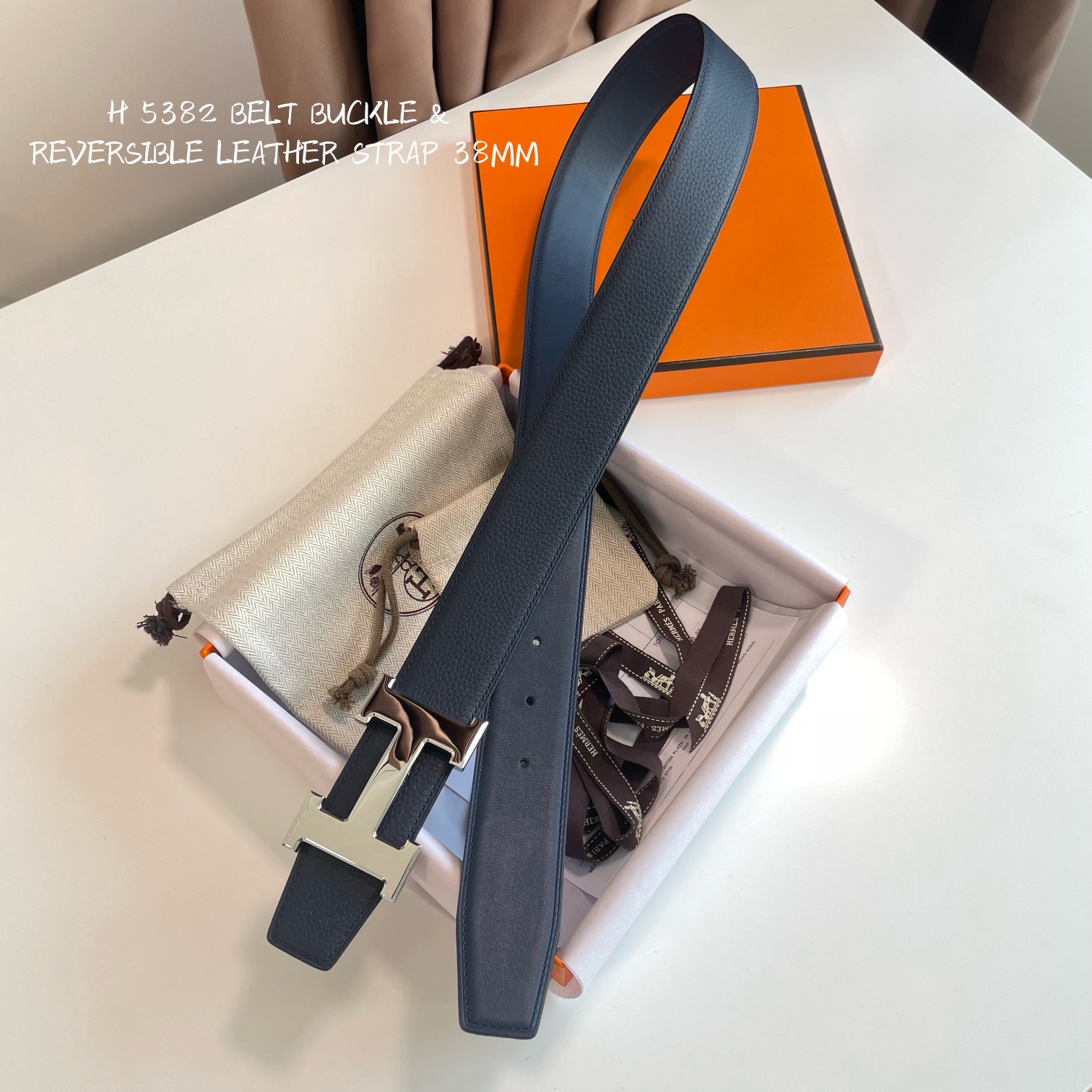 AAAA quality belt,3.8cm wide,without box,HB60 103 - qinlai888