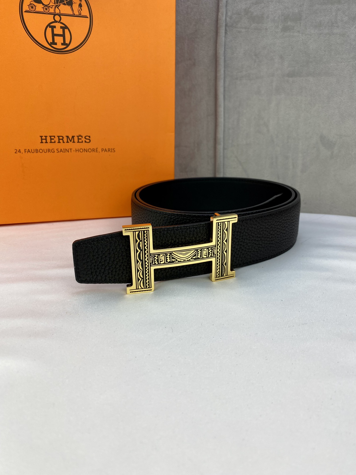 AAAA quality belt,3.8cm wide,without box,HB60 088 089 - qinlai888