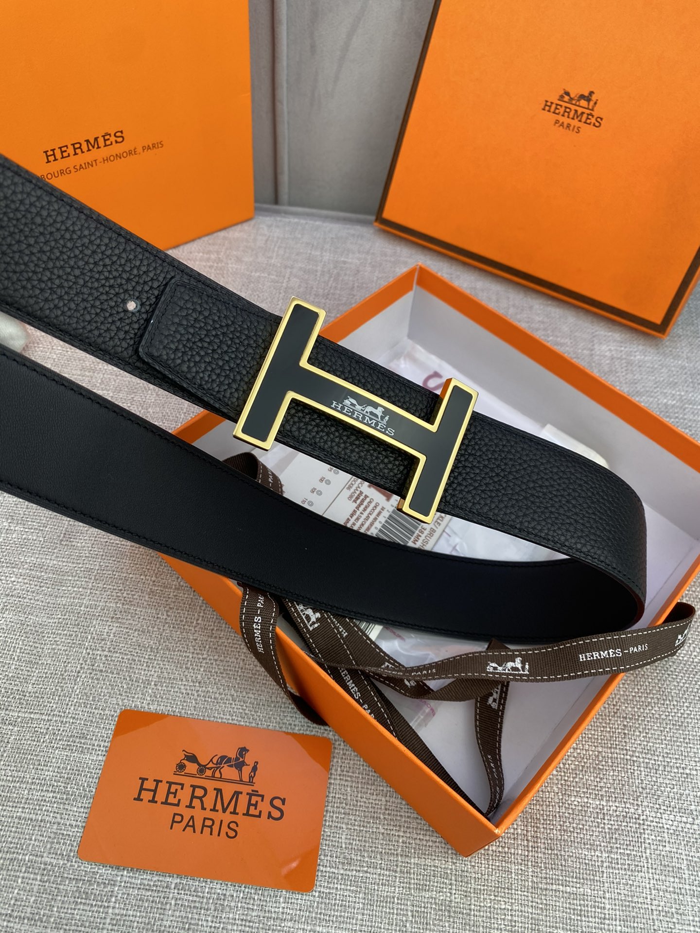 AAAA quality belt,3.8cm wide,without box,HB60 119 120 - qinlai888