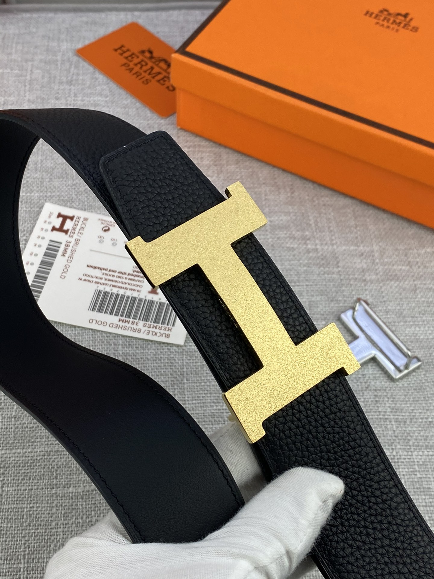 AAAA quality belt,3.8cm wide,without box,HB60 086 087 - qinlai888