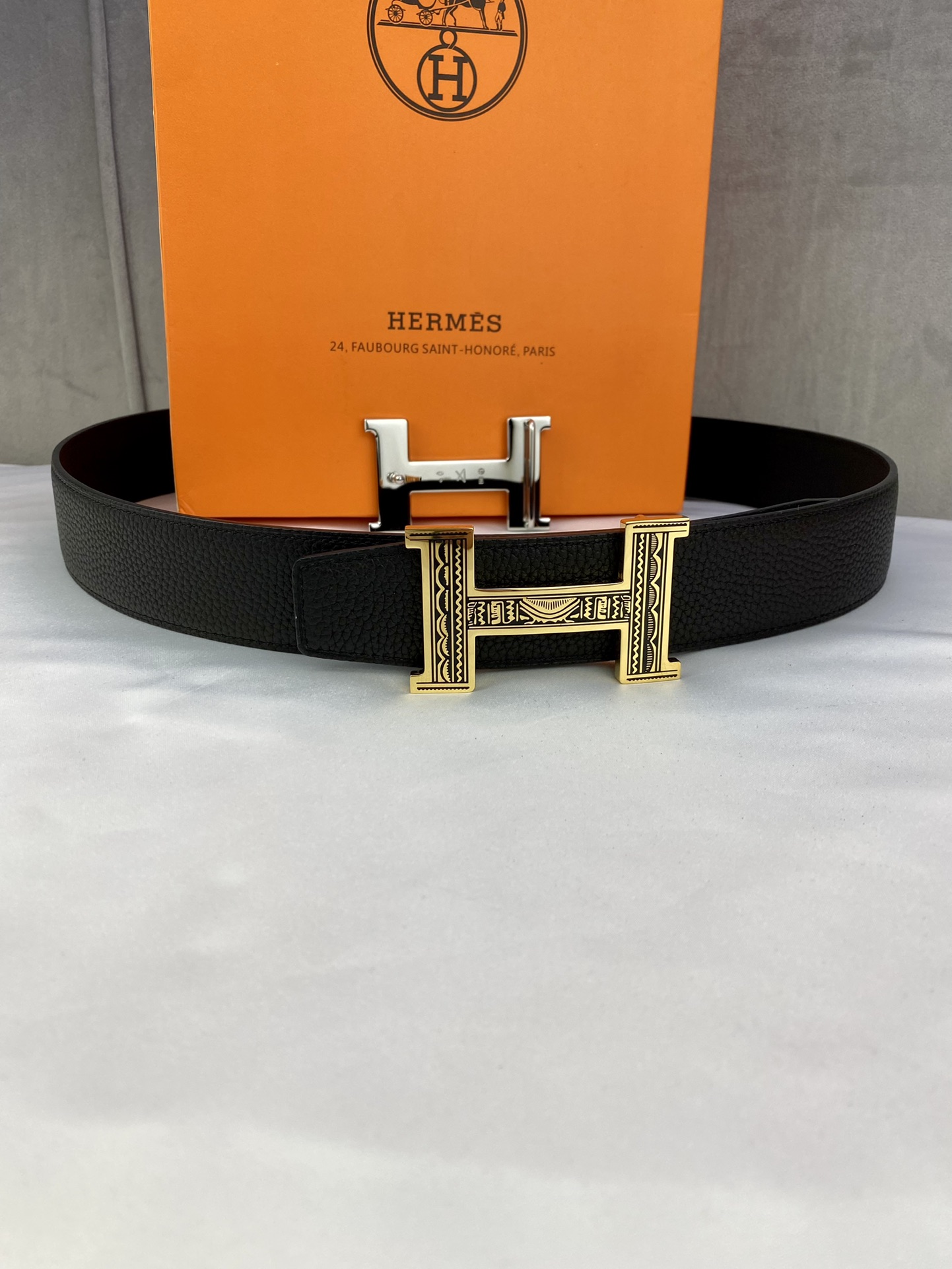 AAAA quality belt,3.8cm wide,without box,HB60 088 089 - qinlai888