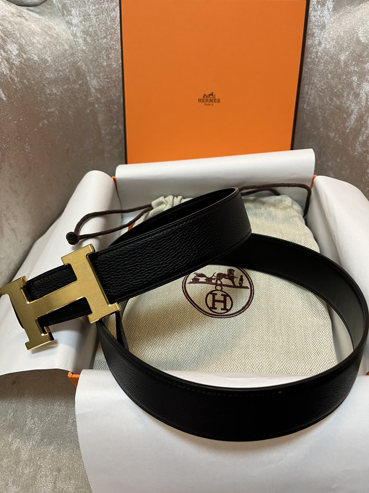 AAAA quality belt,4.0cm wide,without box,HB60 118 - qinlai888