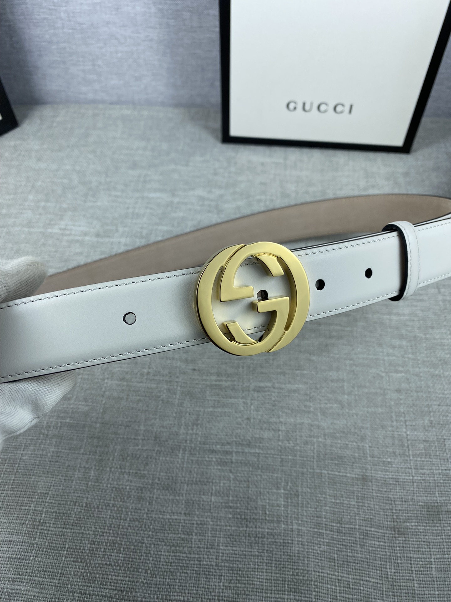 AAAA quality belt,3.0cm wide,without box,GB60 149 150 - qinlai888