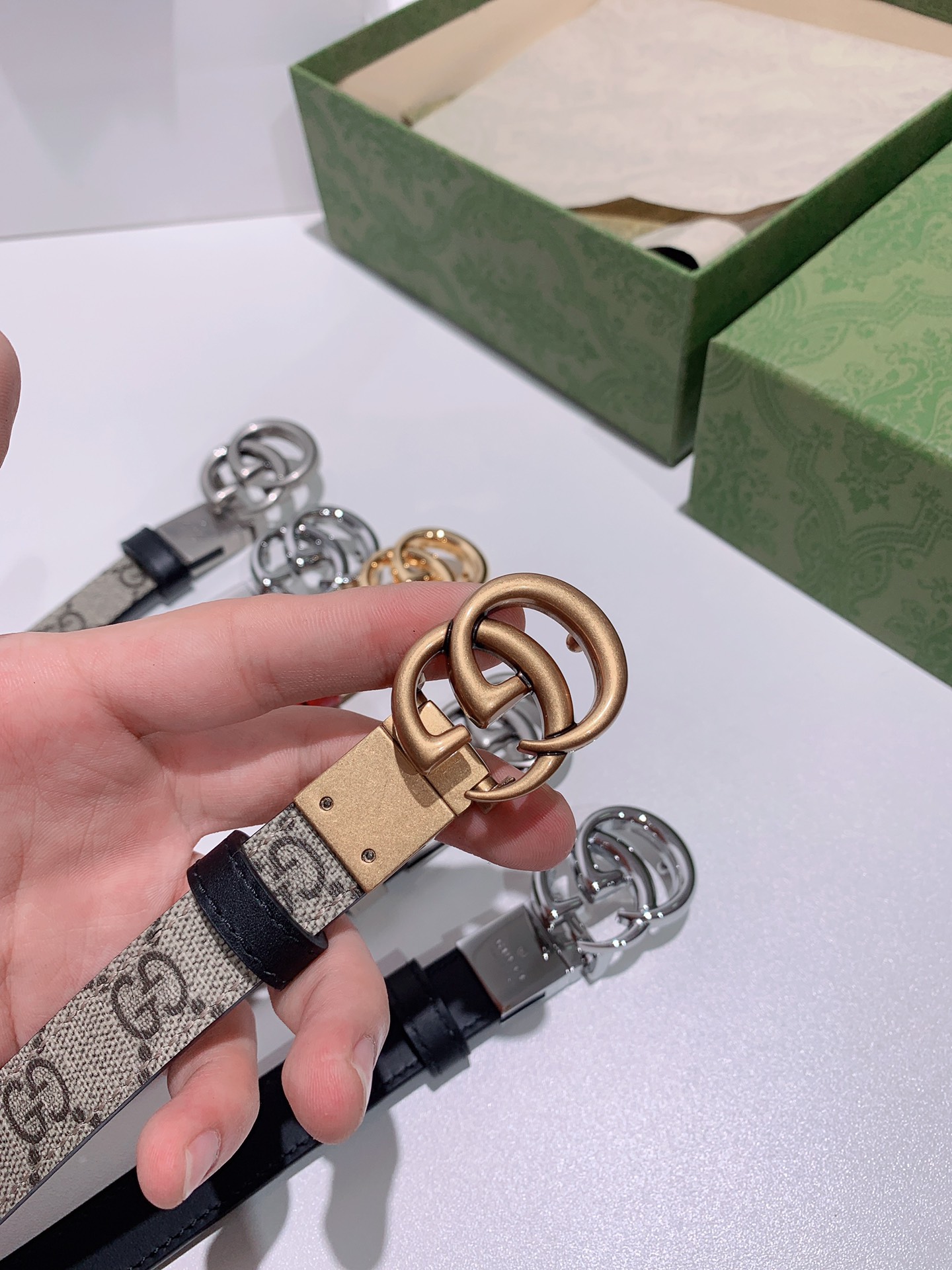 AAAA quality belt,2.0cm wide,without box,GB60 138 - qinlai888