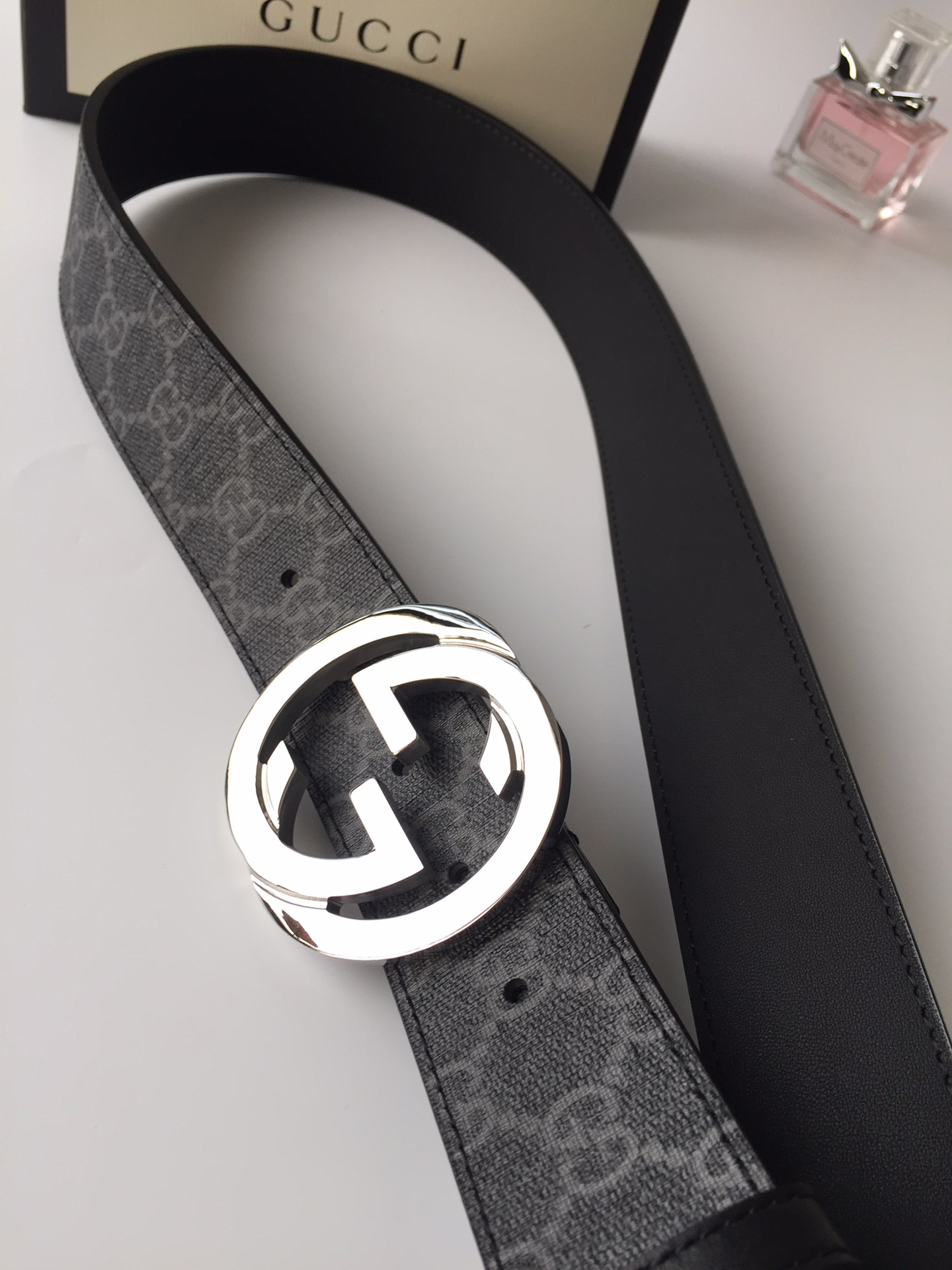 AAAA quality belt,3.8cm wide,without box,GB60 135 - qinlai888