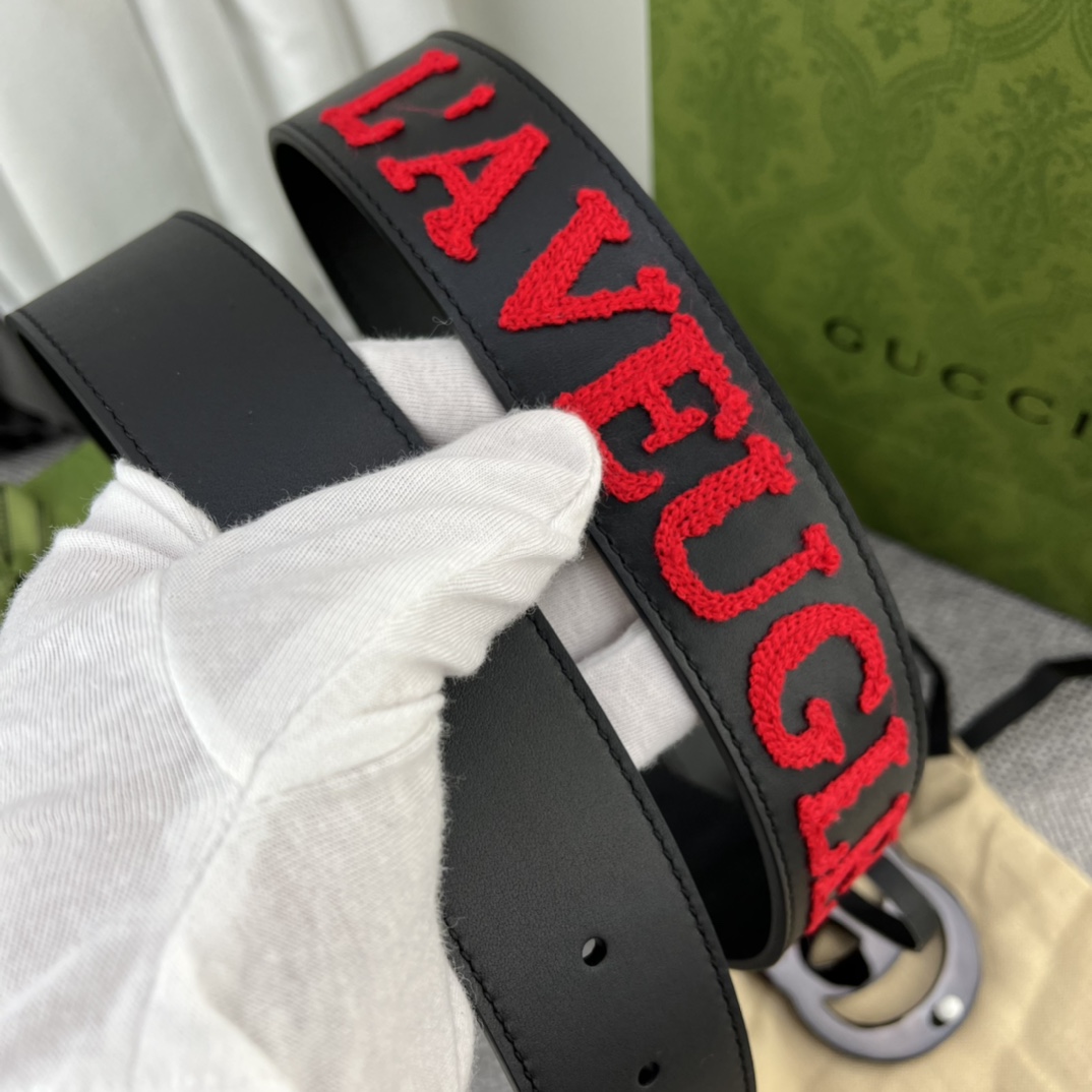 AAAA quality belt,3.8cm wide,without box,GB60 137 - qinlai888