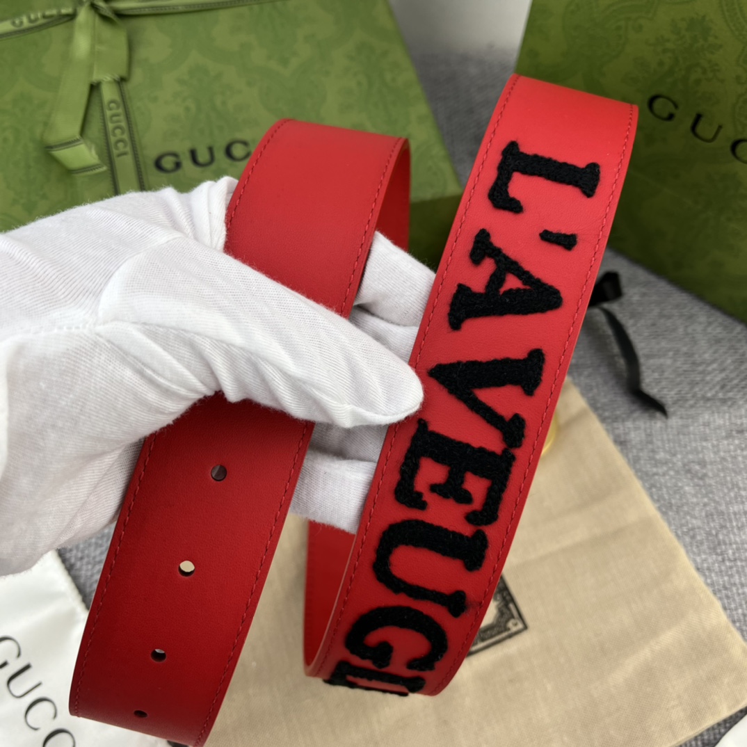 AAAA quality belt,3.8cm wide,without box,GB60 136 - qinlai888