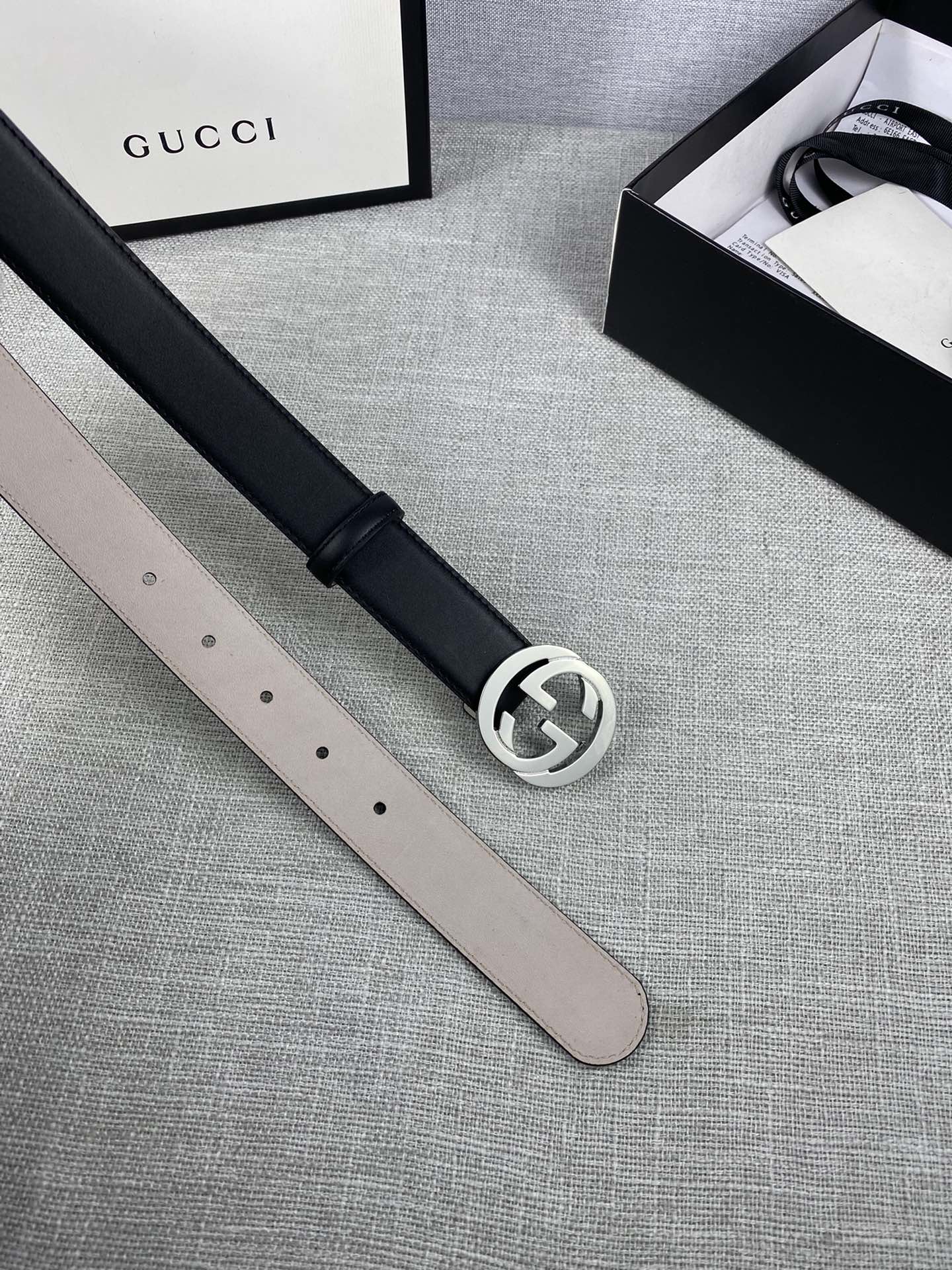 AAAA quality belt,3.0cm wide,without box,GB60 155 156 - qinlai888