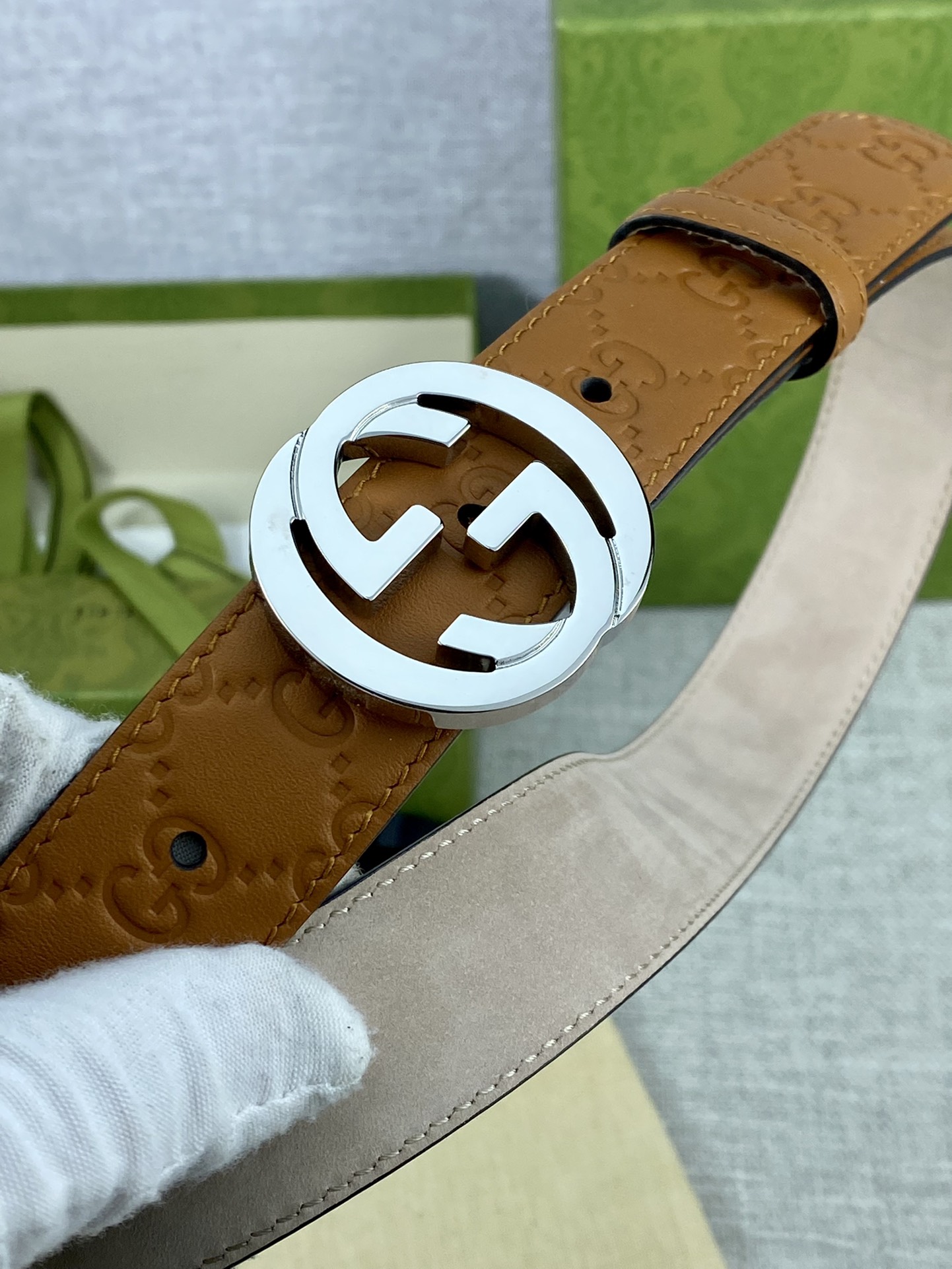 AAAA quality belt,3.0cm wide,without box,GB60 159 160 - qinlai888