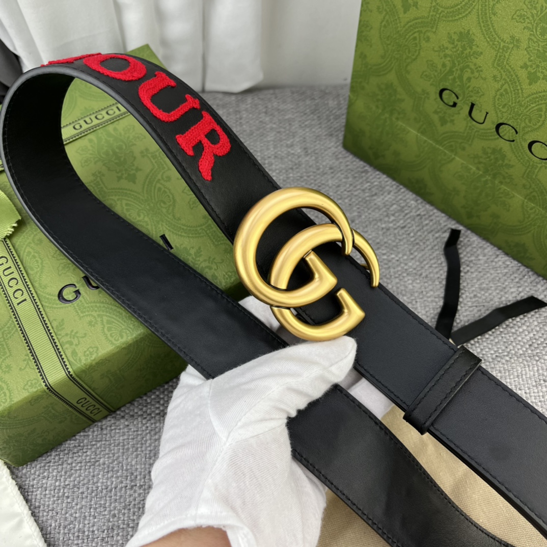 AAAA quality belt,3.8cm wide,without box,GB60 137 - qinlai888